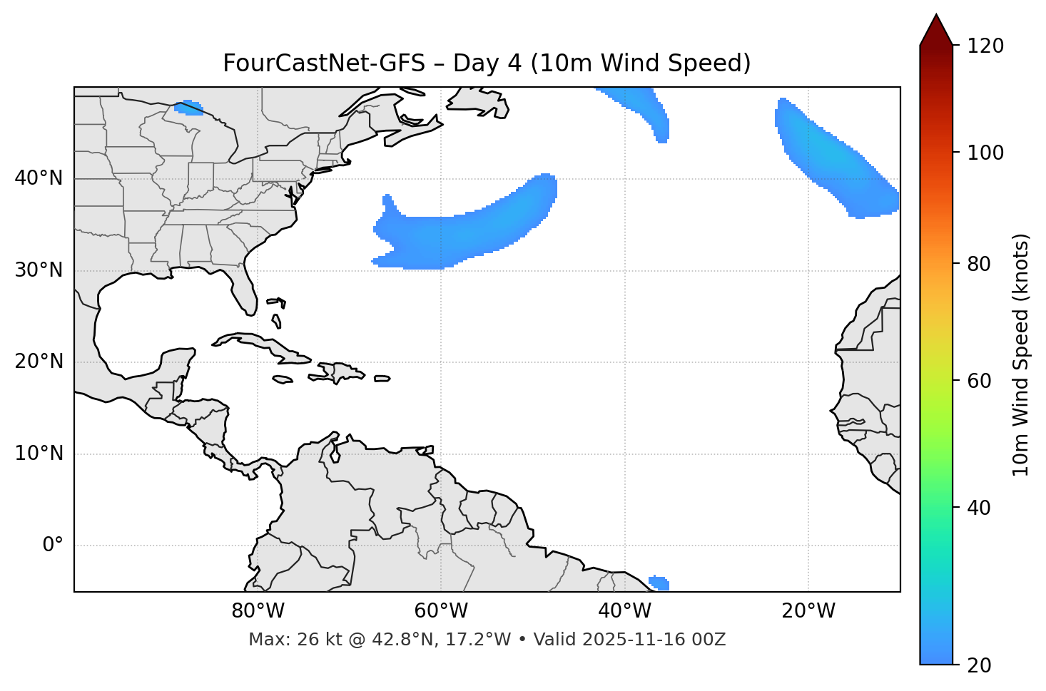 FourCastNet-GFS - Day 04