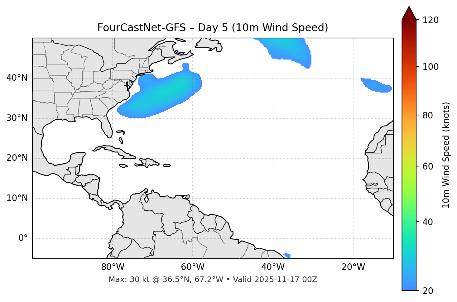 FourCastNet-GFS - Day 05