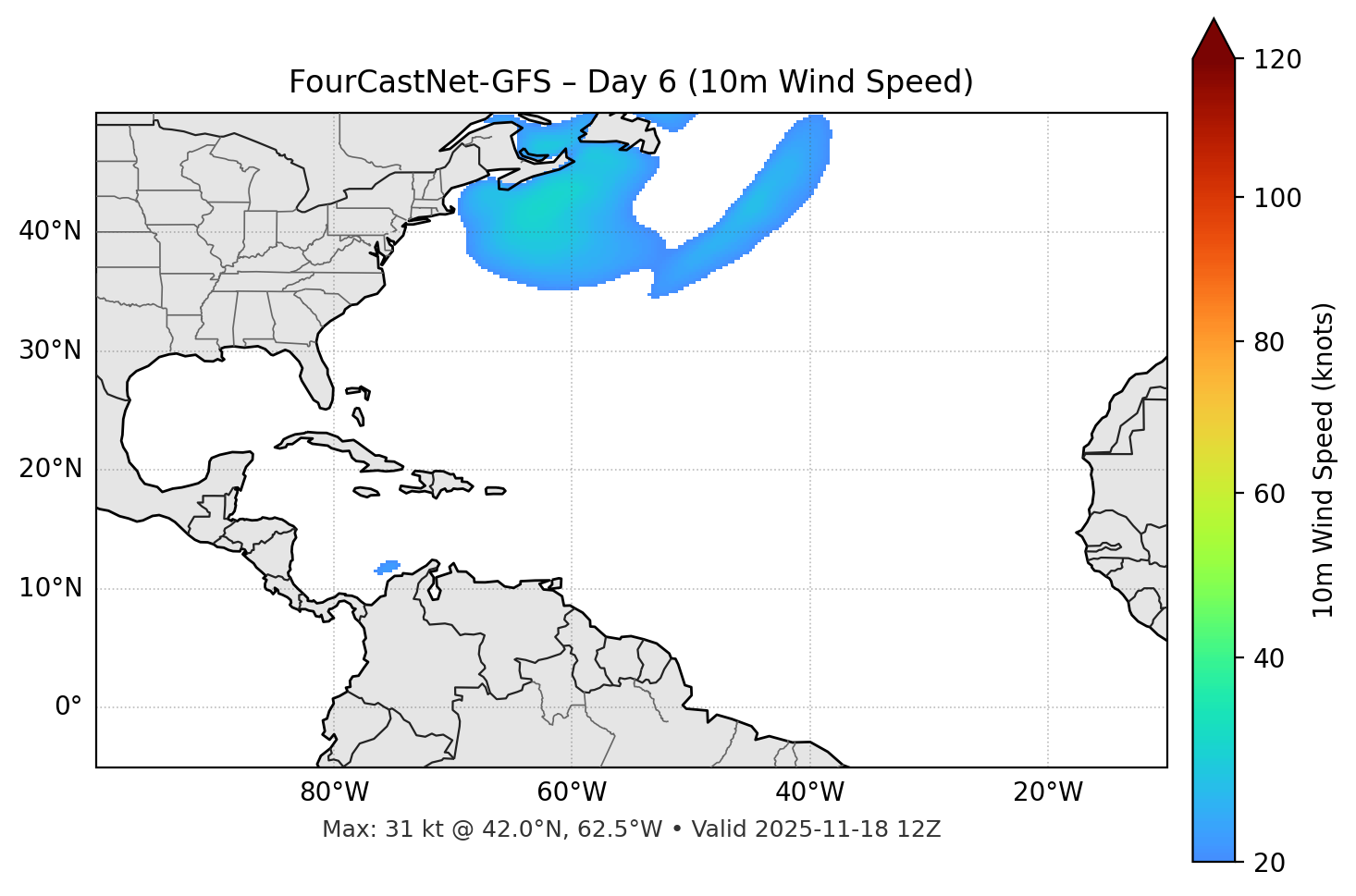 FourCastNet-GFS - Day 06