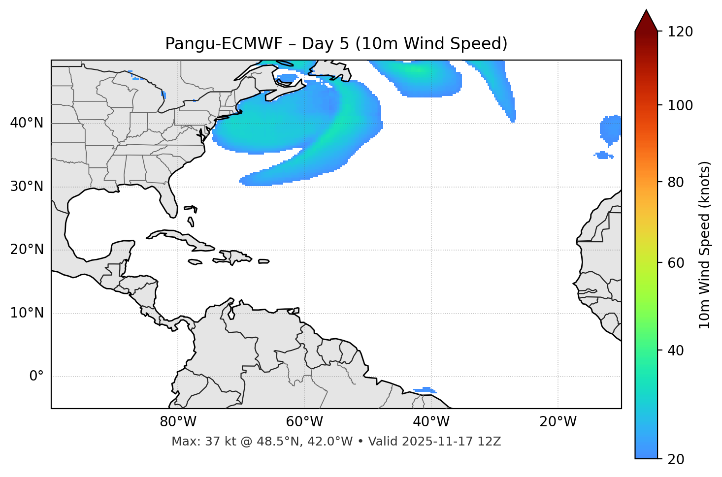 Pangu-ECMWF - Day 05