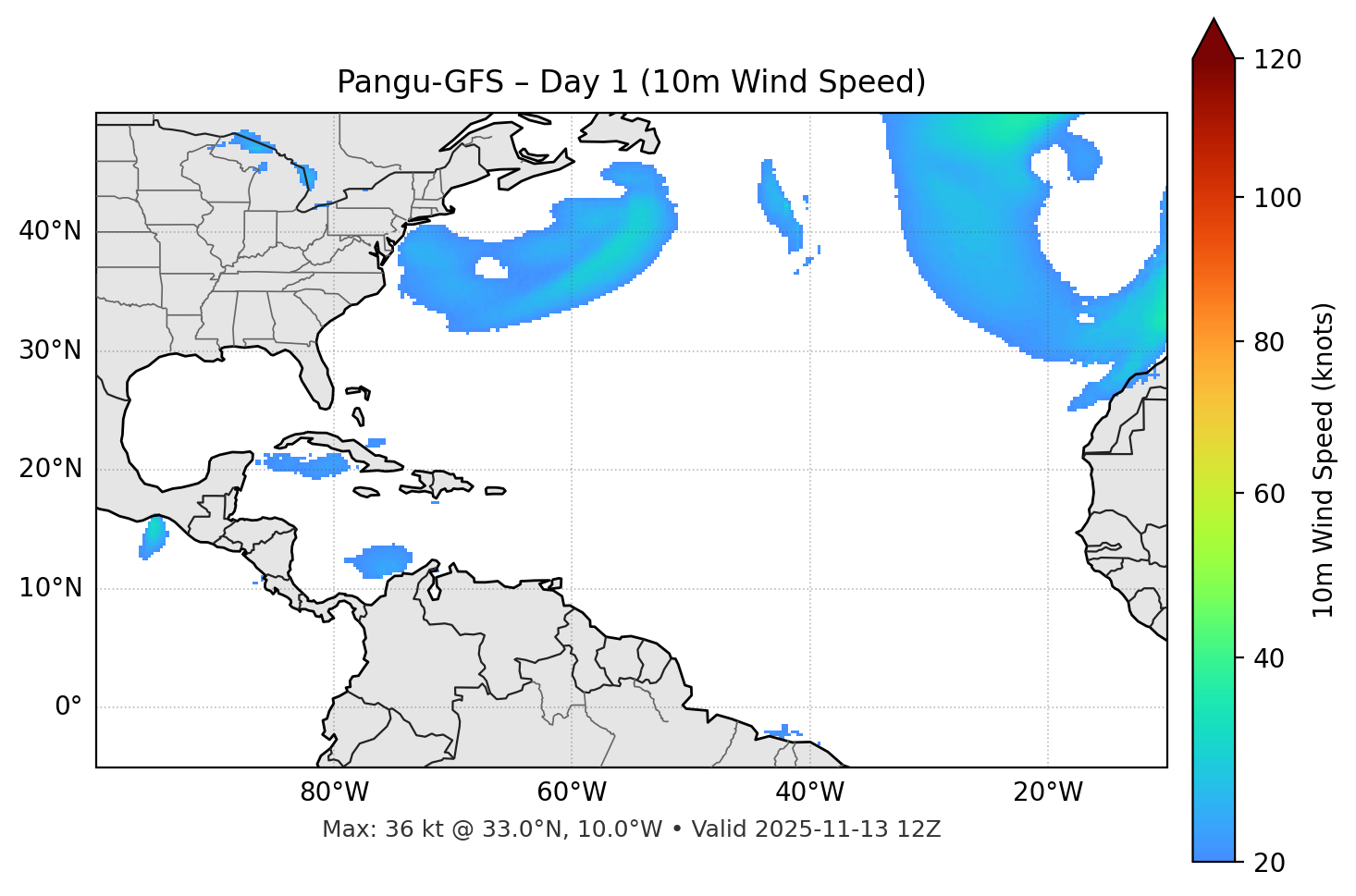 Pangu-GFS - Day 01