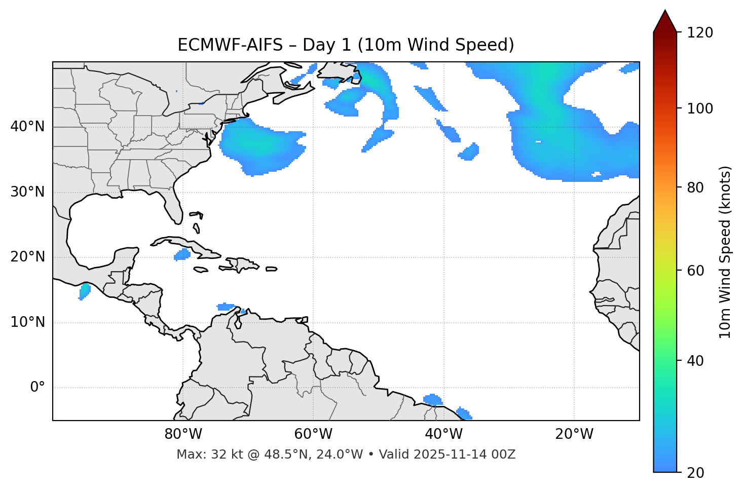 ECMWF-AIFS - Day 01