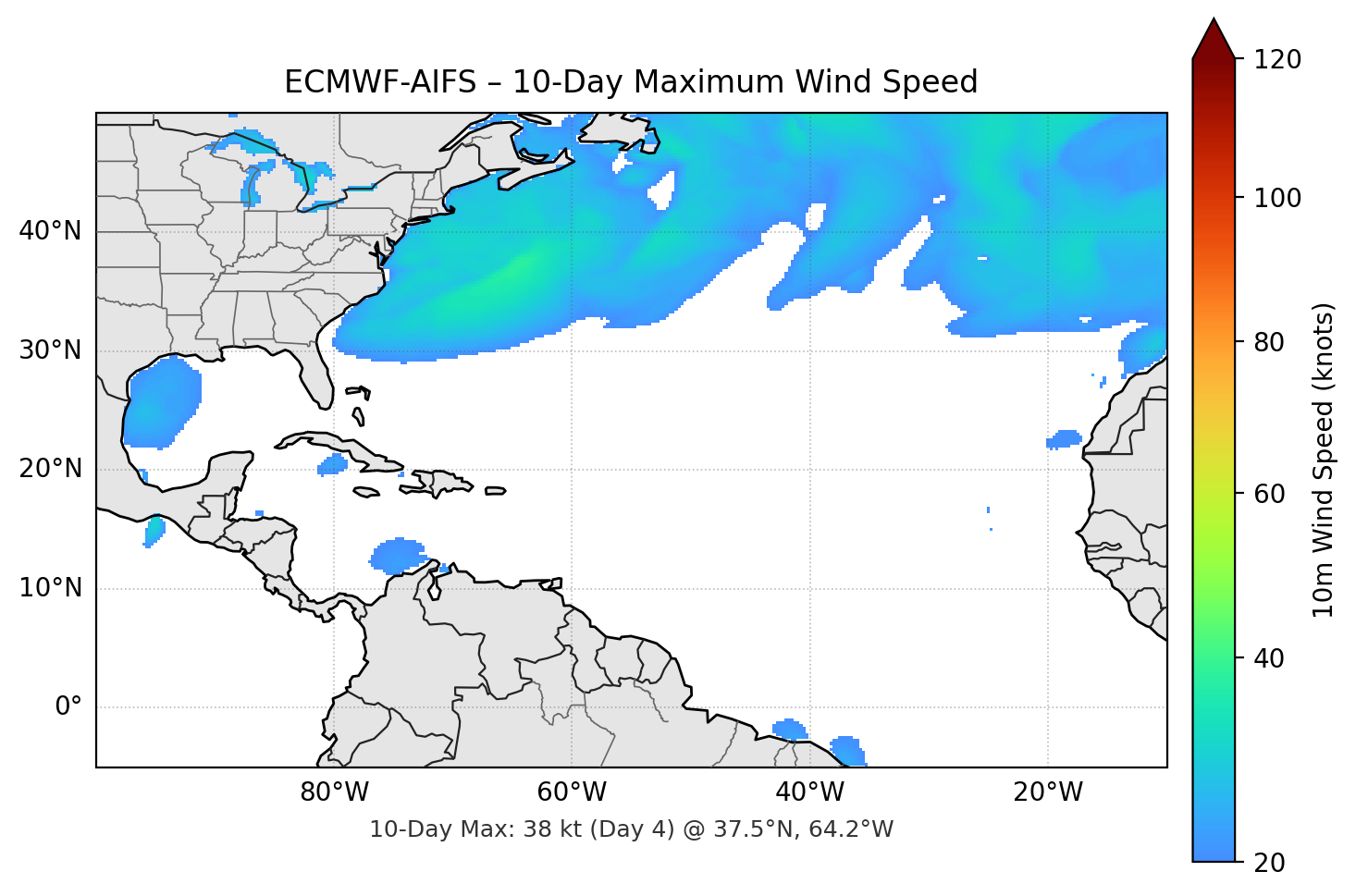 ECMWF-AIFS 10-Day Max