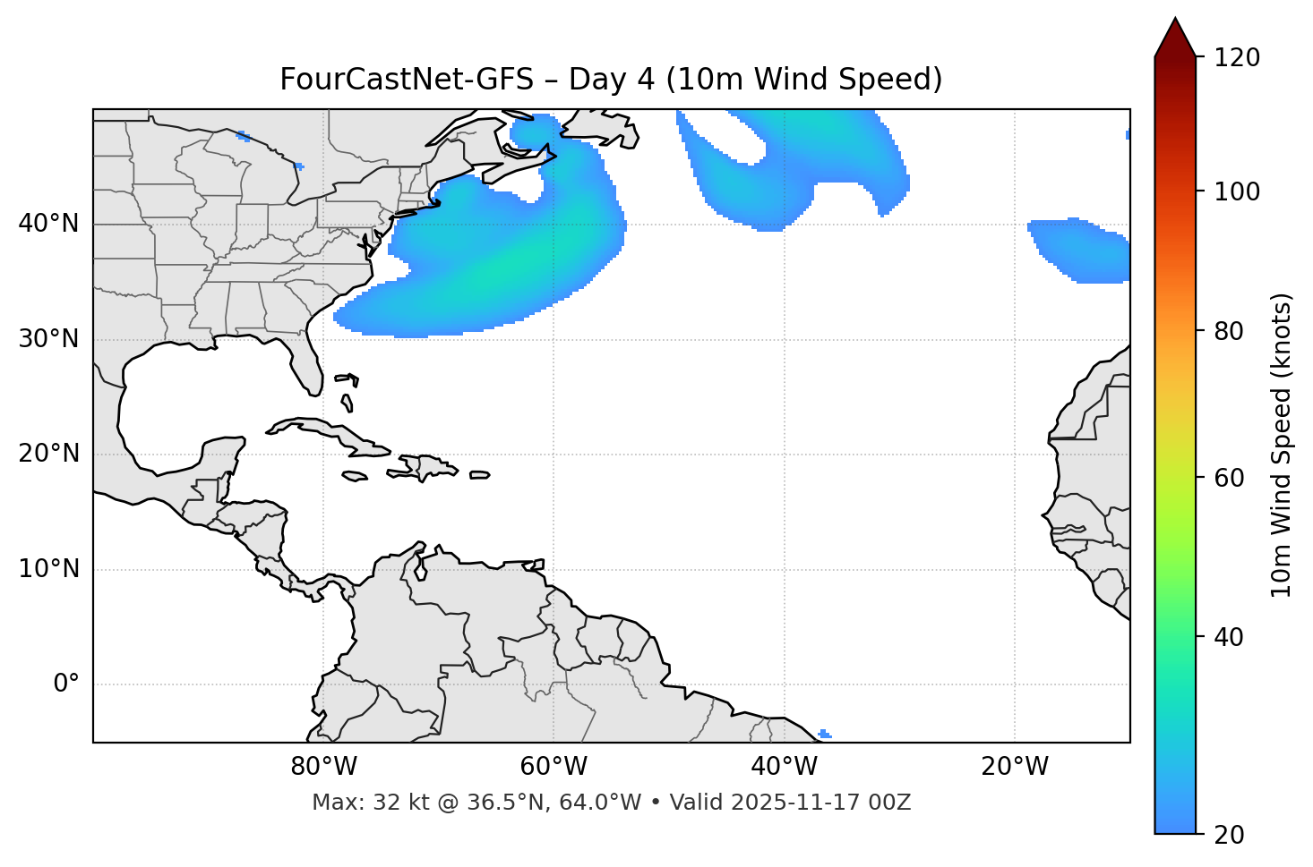 FourCastNet-GFS - Day 04