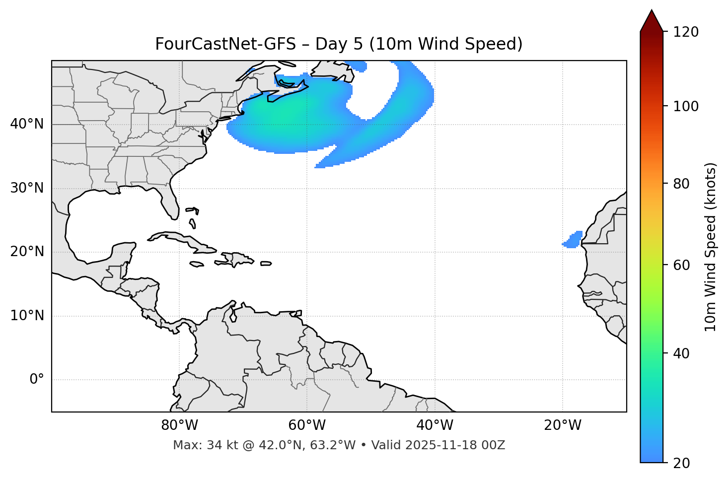 FourCastNet-GFS - Day 05