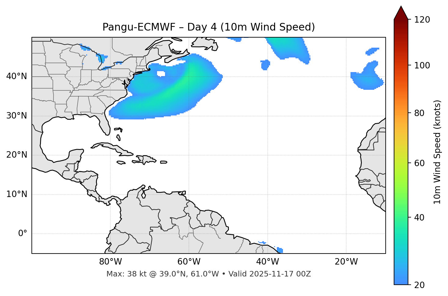 Pangu-ECMWF - Day 04