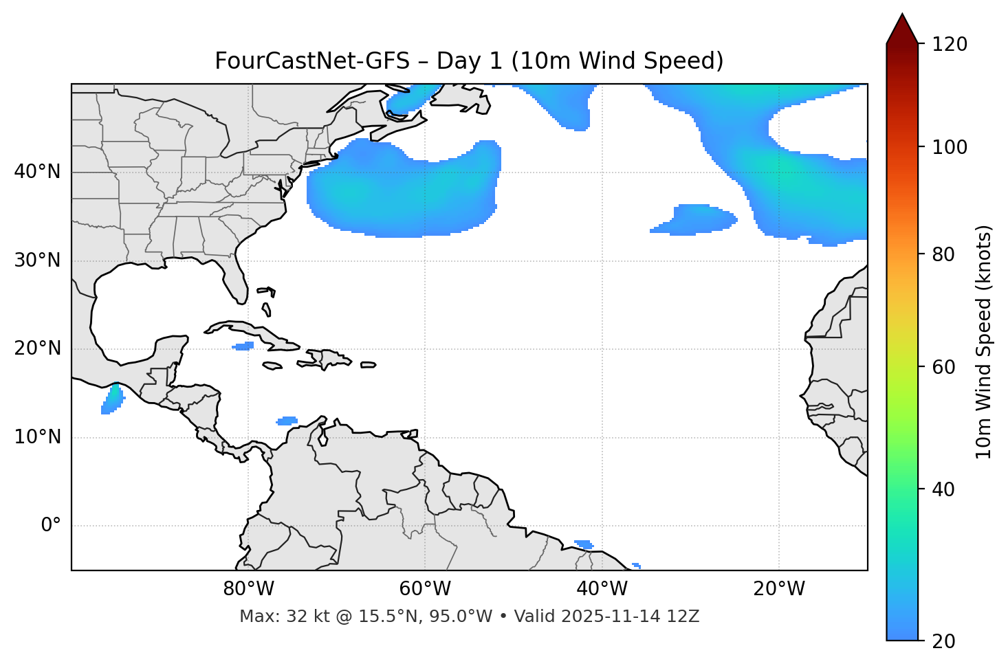 FourCastNet-GFS - Day 01