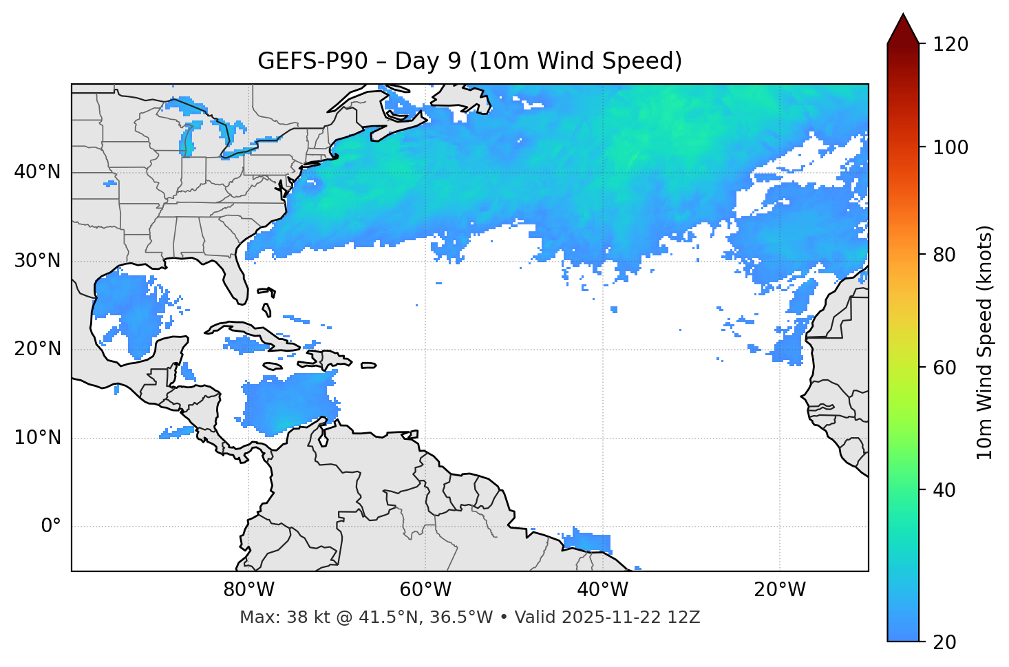 GEFS-P90 - Day 09