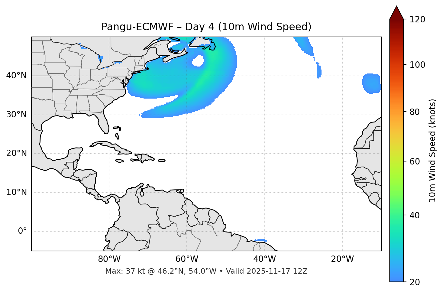 Pangu-ECMWF - Day 04