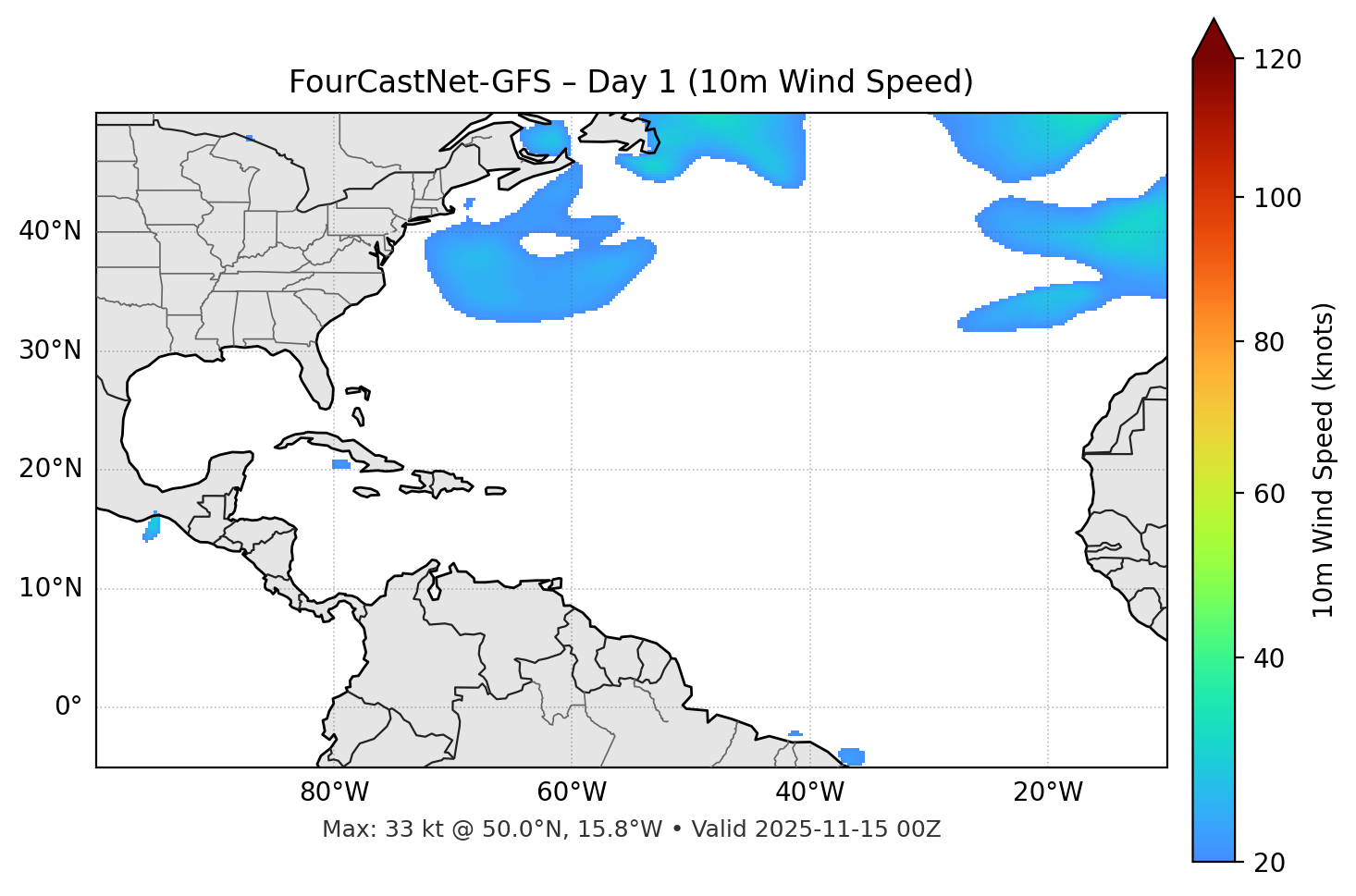 FourCastNet-GFS - Day 01