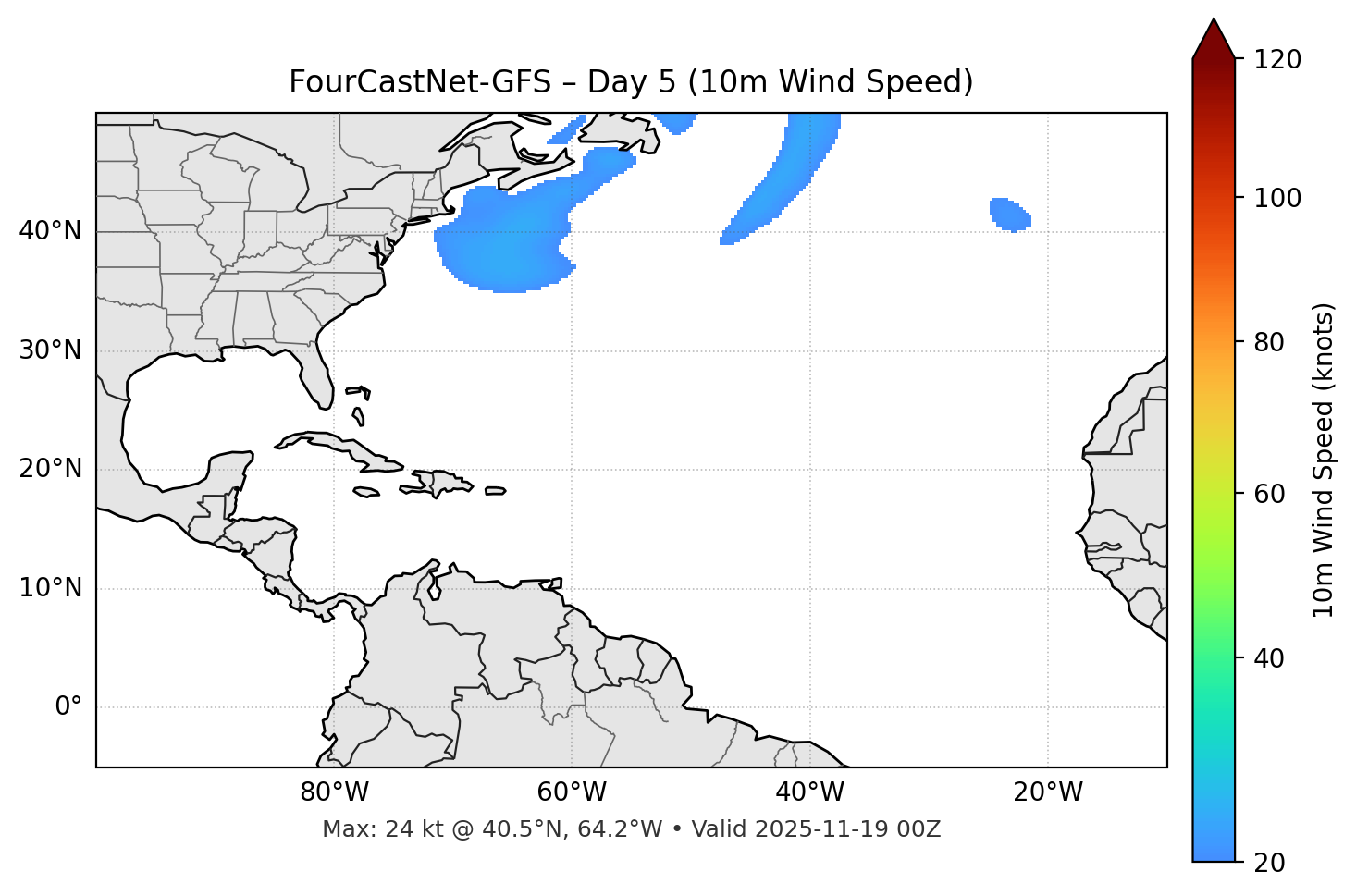 FourCastNet-GFS - Day 05
