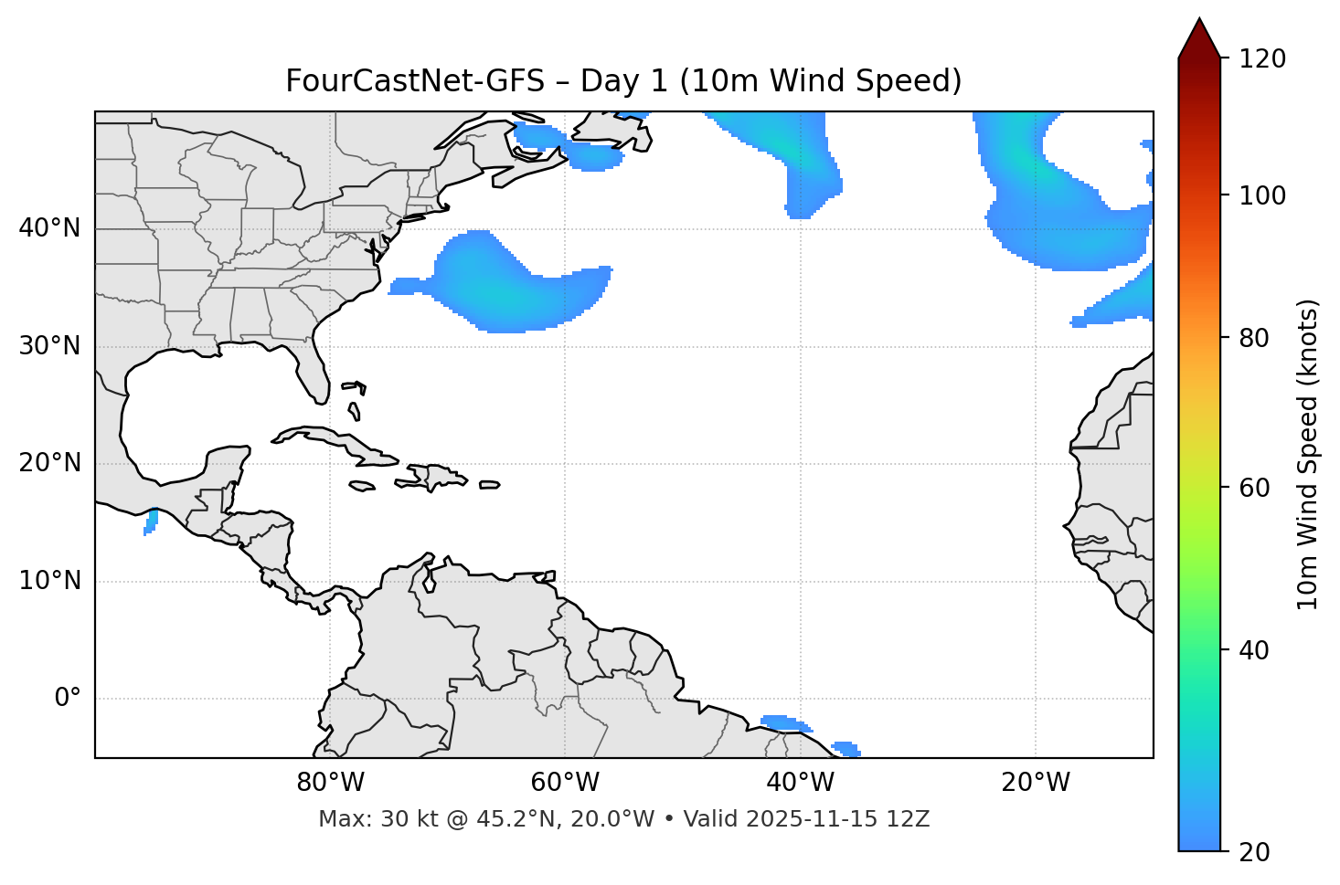 FourCastNet-GFS - Day 01