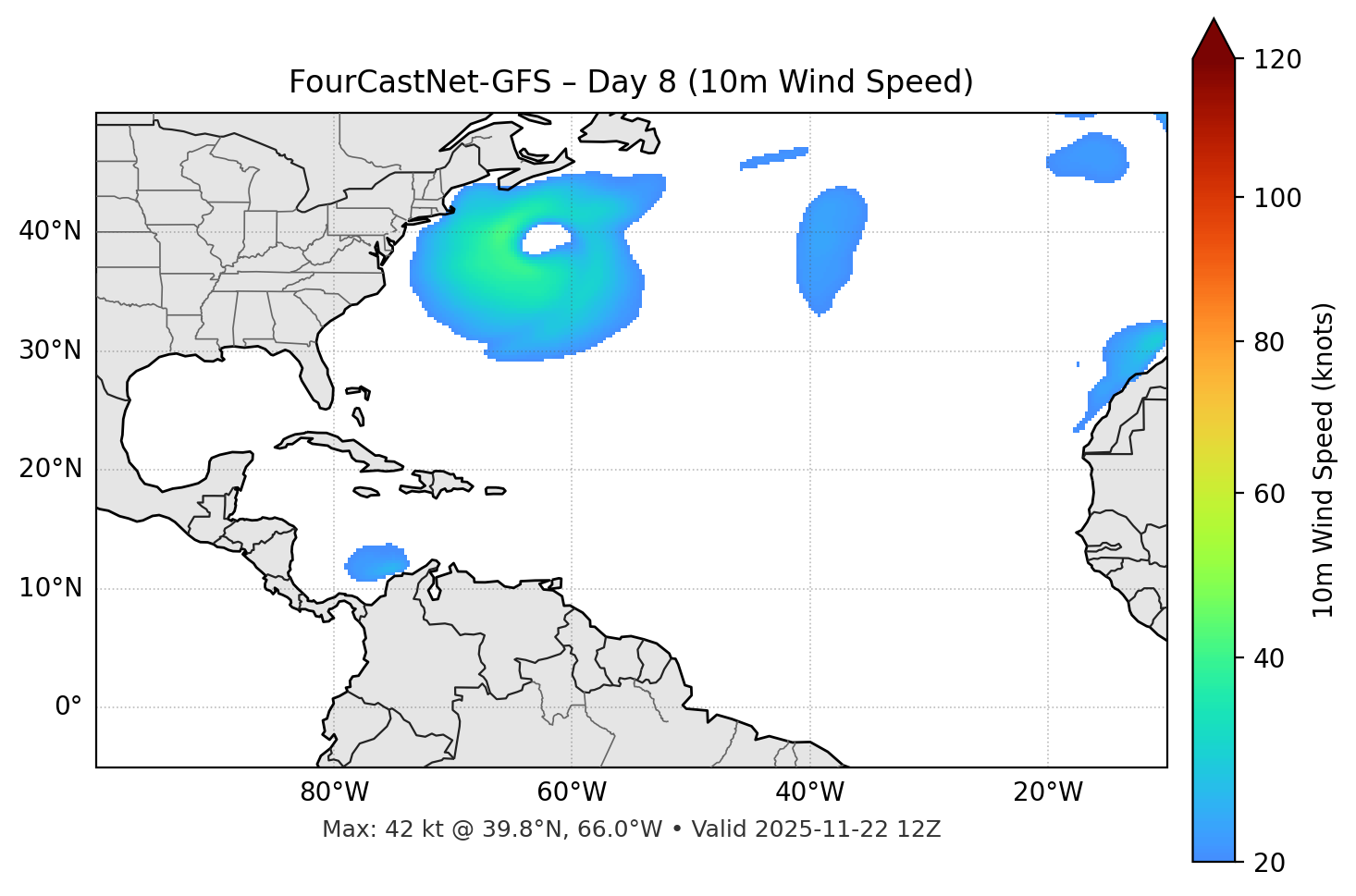 FourCastNet-GFS - Day 08