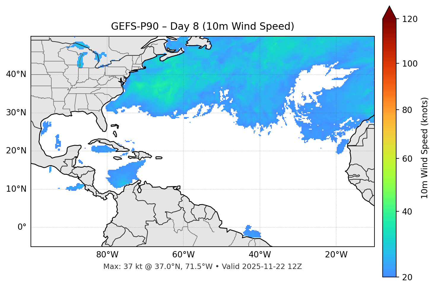 GEFS-P90 - Day 08