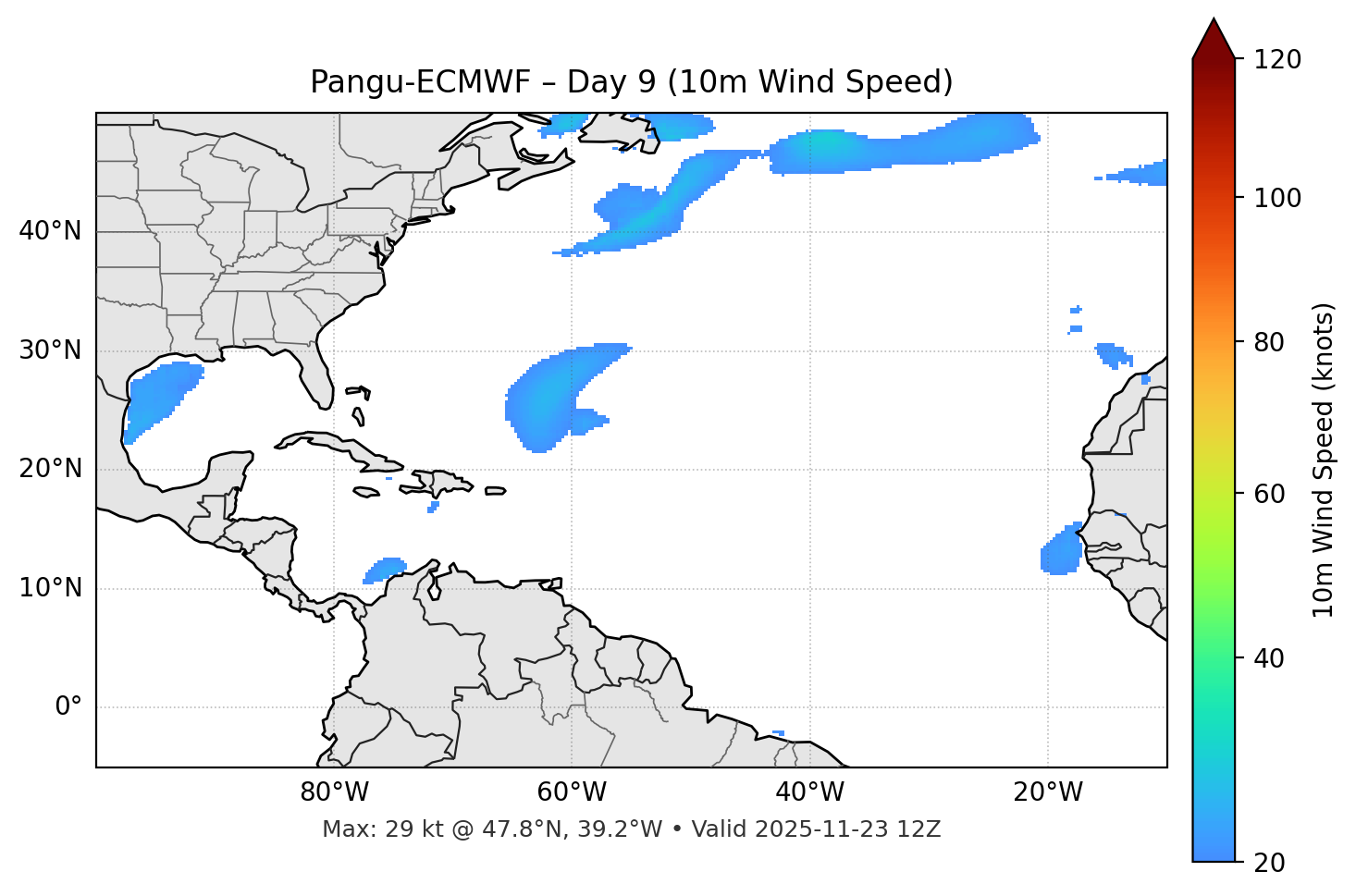 Pangu-ECMWF - Day 09