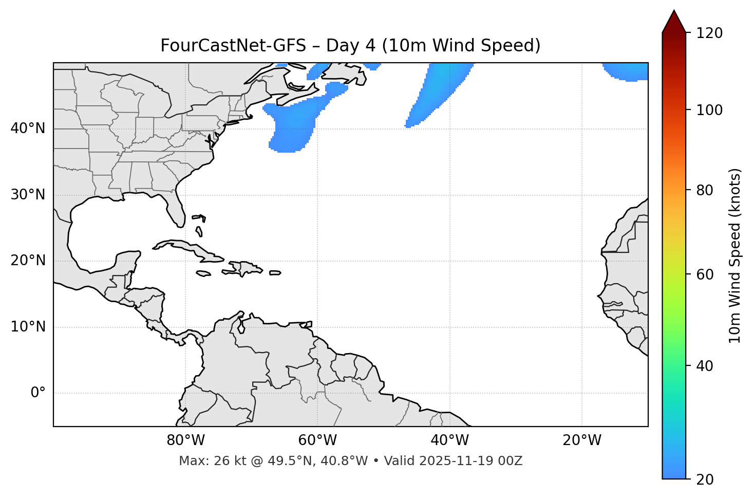FourCastNet-GFS - Day 04