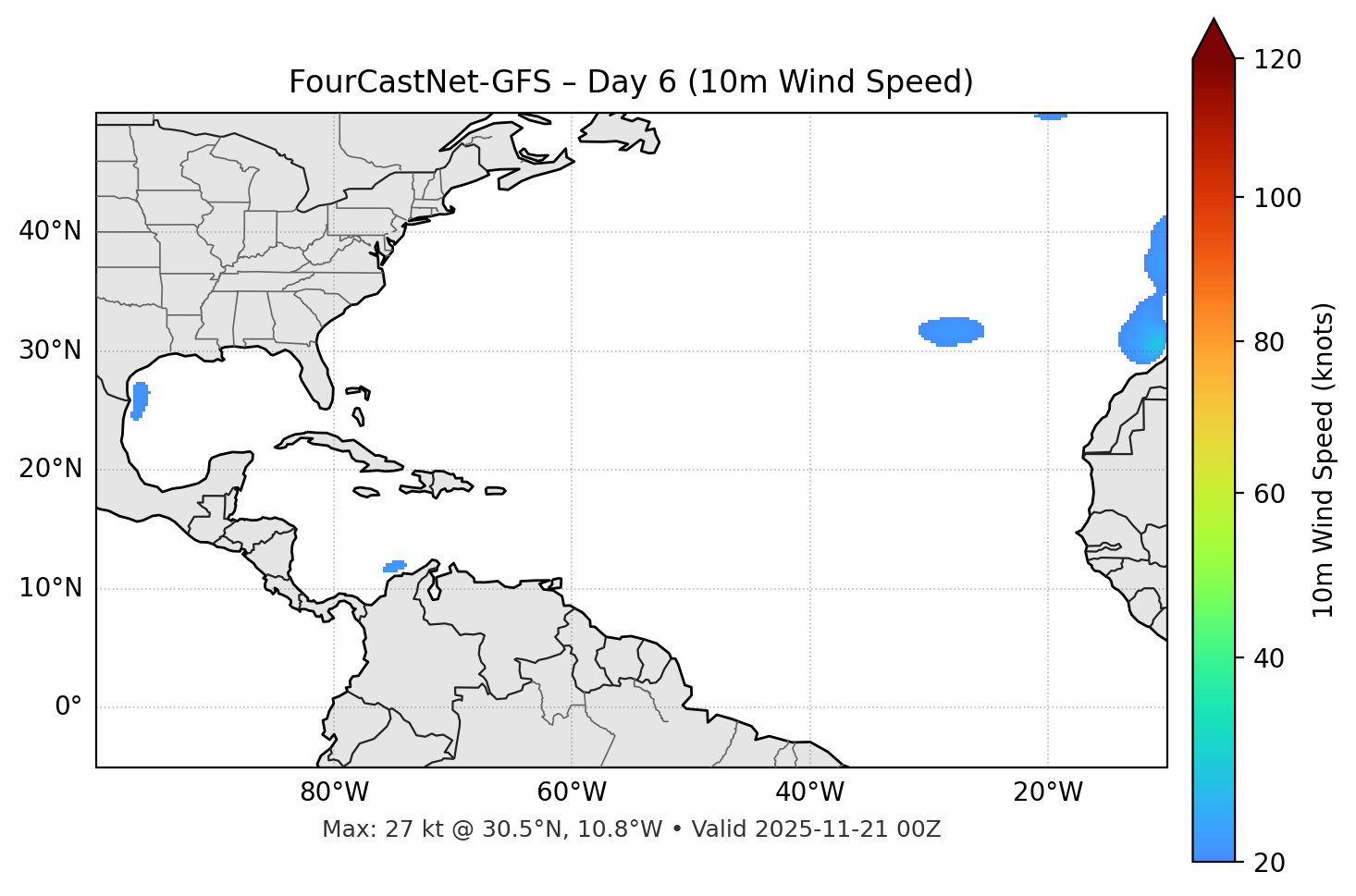 FourCastNet-GFS - Day 06