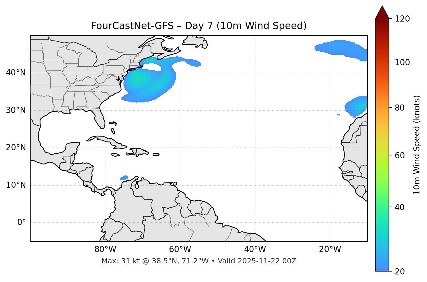 FourCastNet-GFS - Day 07