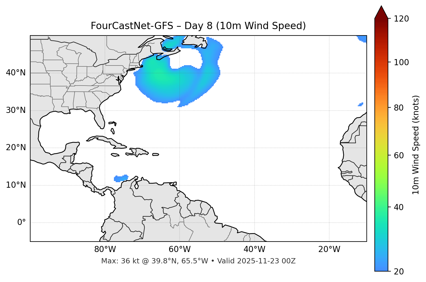 FourCastNet-GFS - Day 08