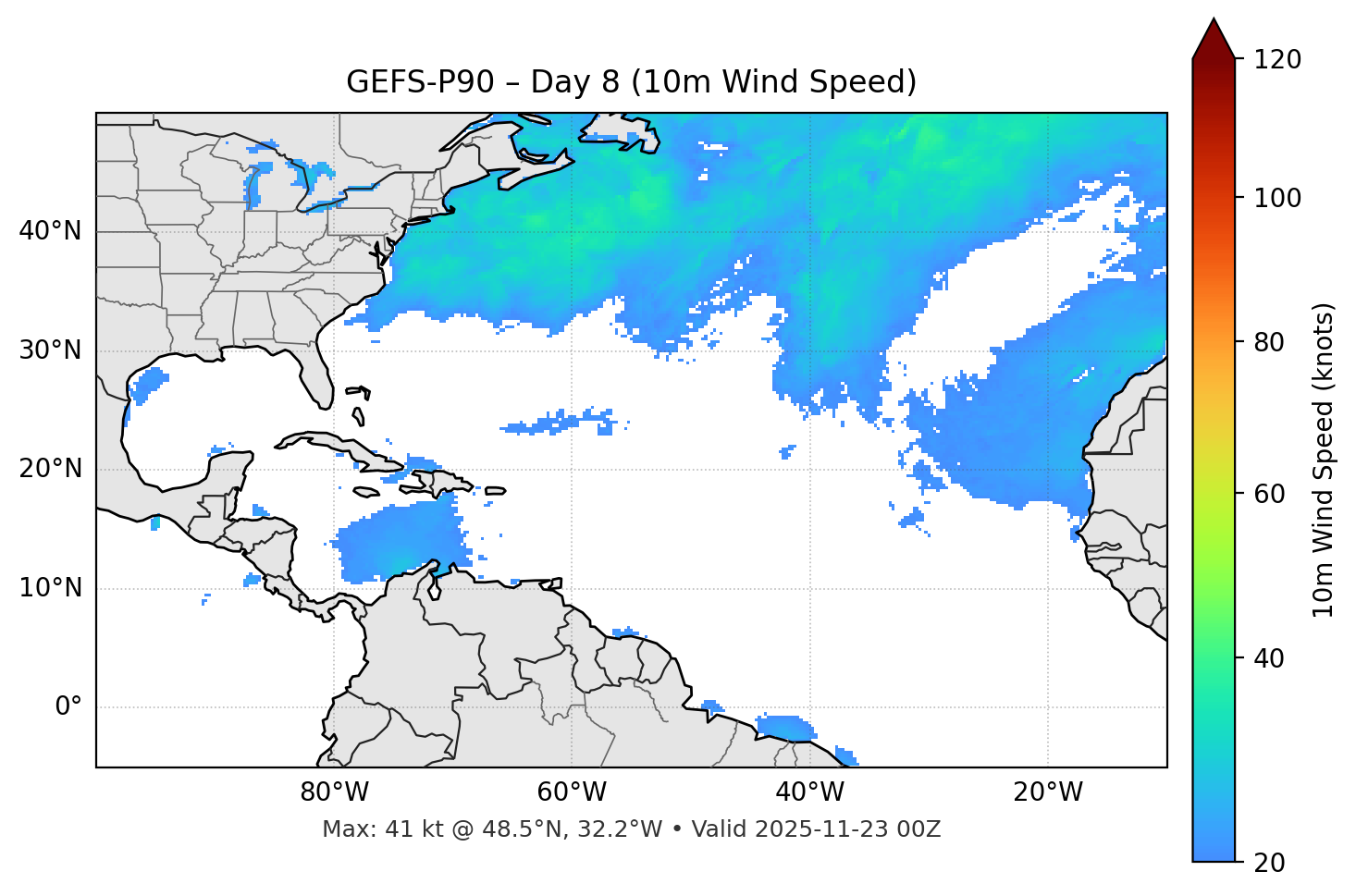 GEFS-P90 - Day 08
