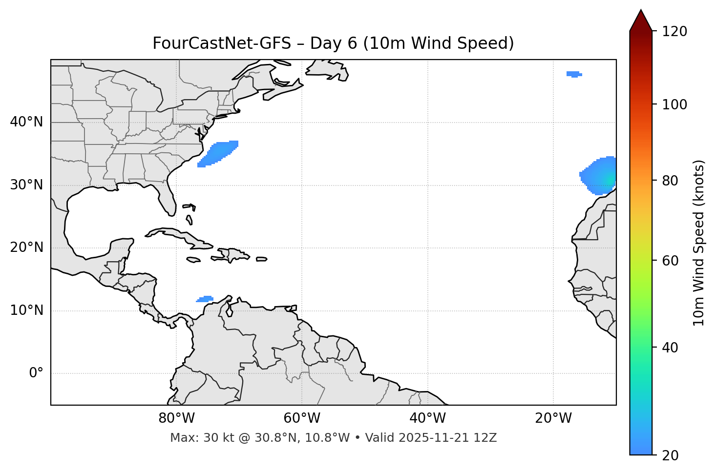 FourCastNet-GFS - Day 06