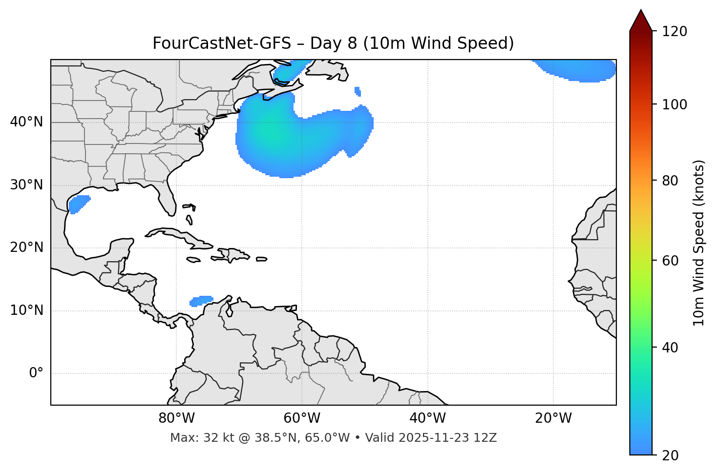 FourCastNet-GFS - Day 08