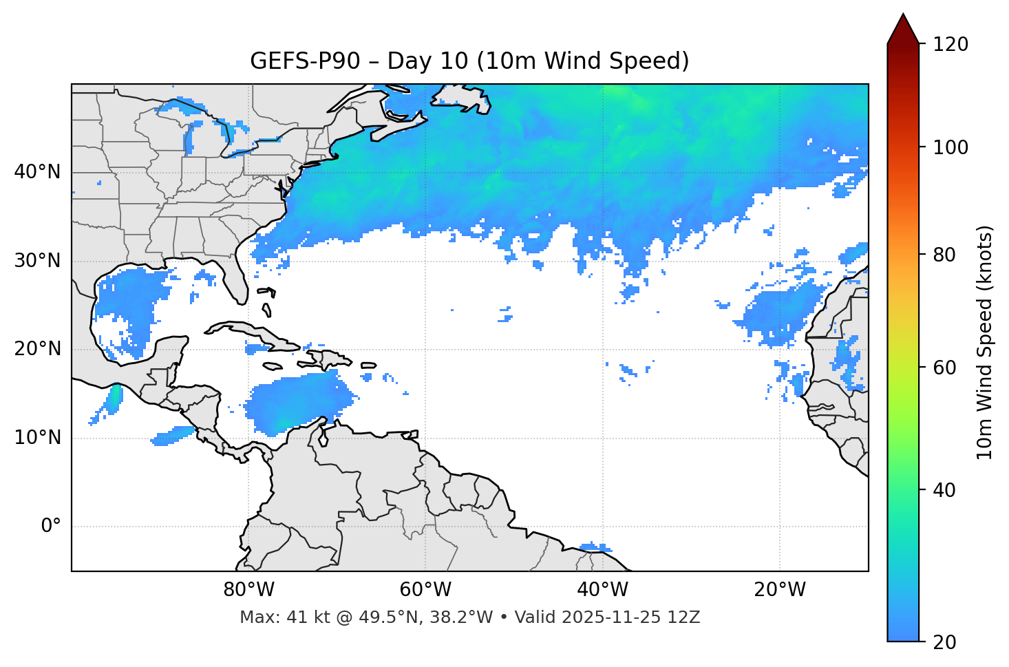 GEFS-P90 - Day 10