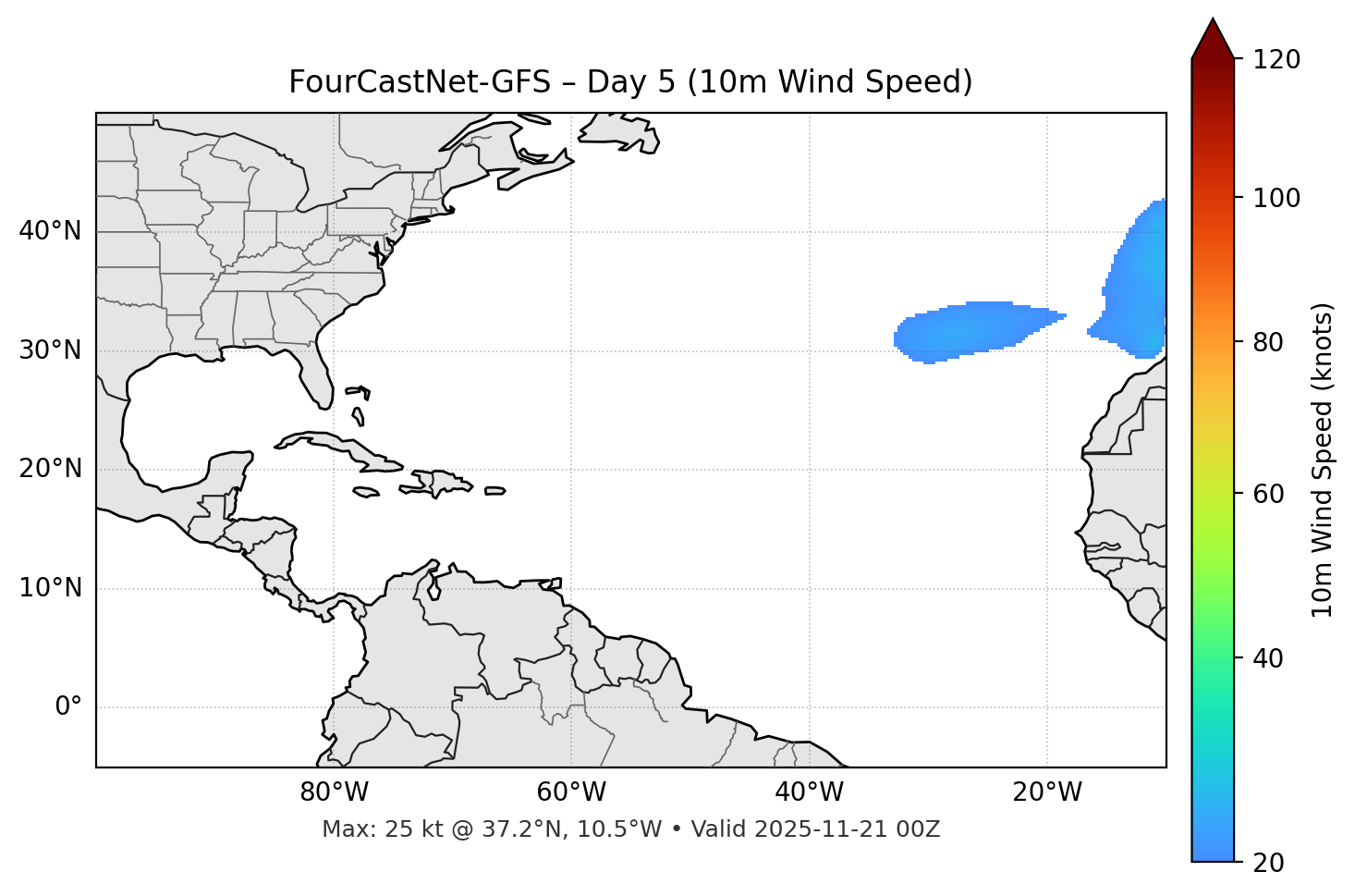 FourCastNet-GFS - Day 05