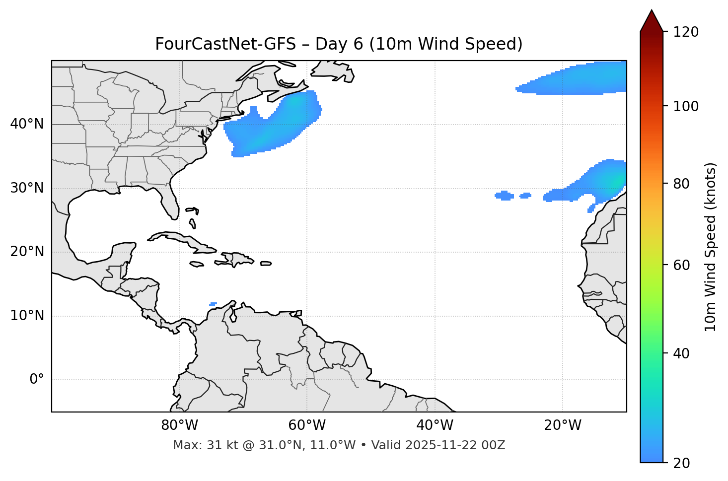FourCastNet-GFS - Day 06