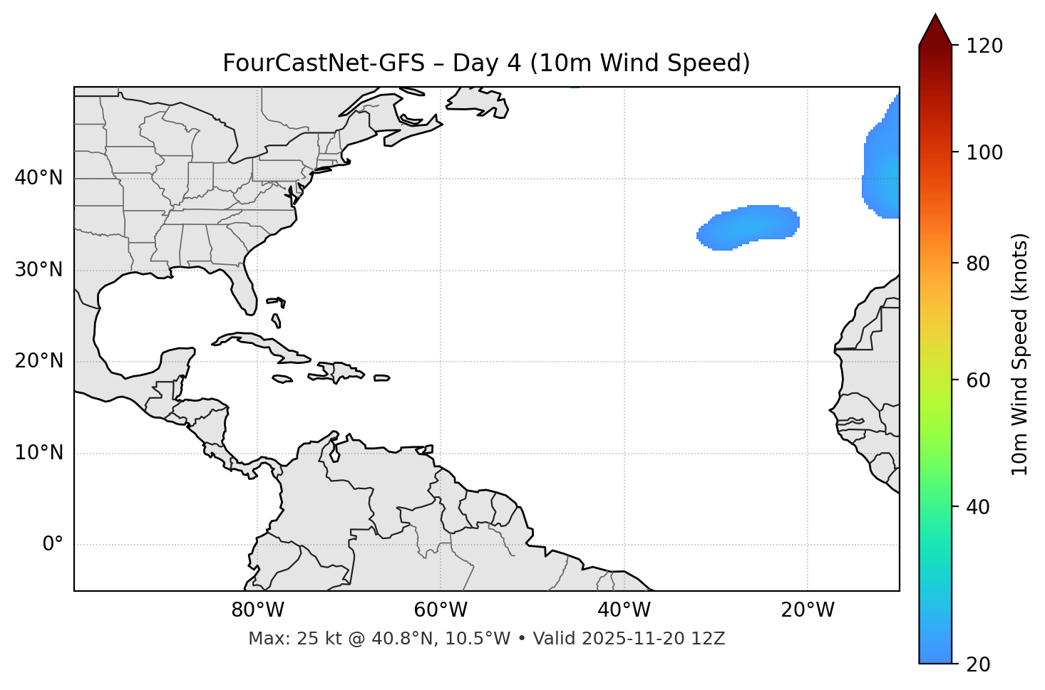 FourCastNet-GFS - Day 04
