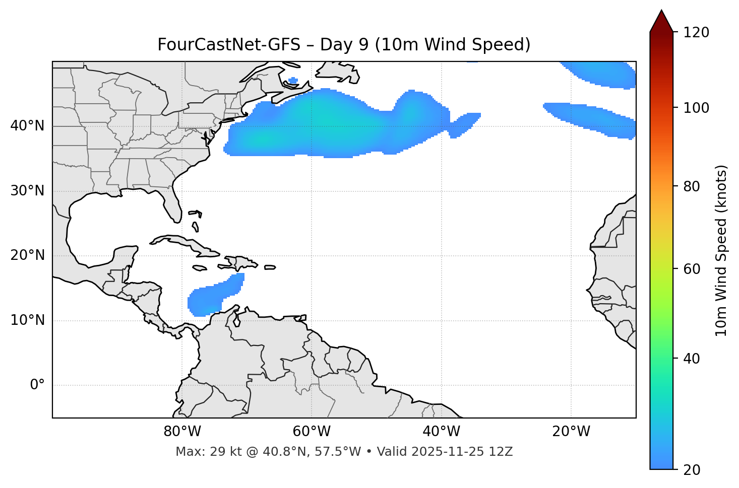 FourCastNet-GFS - Day 09