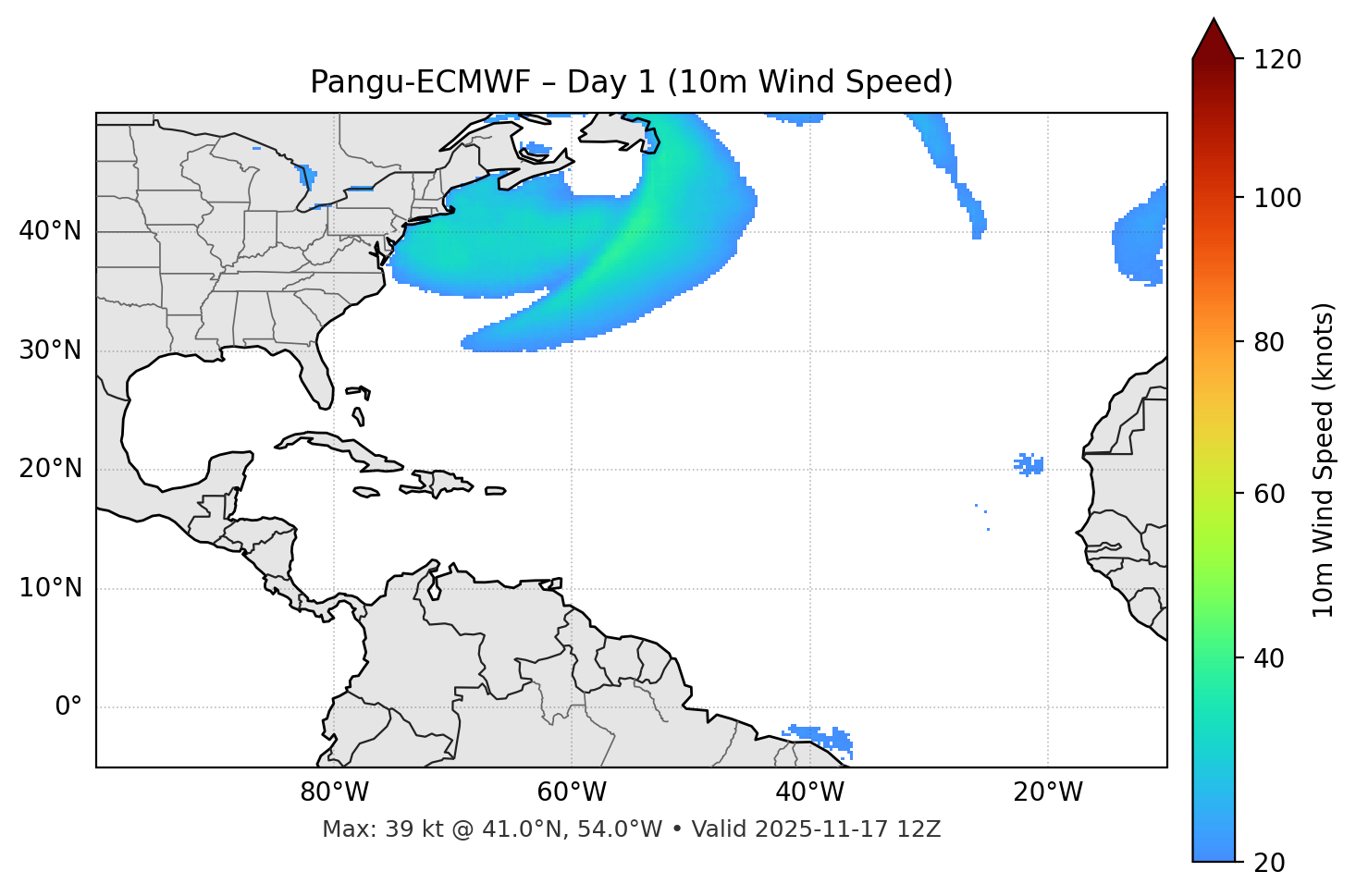 Pangu-ECMWF - Day 01
