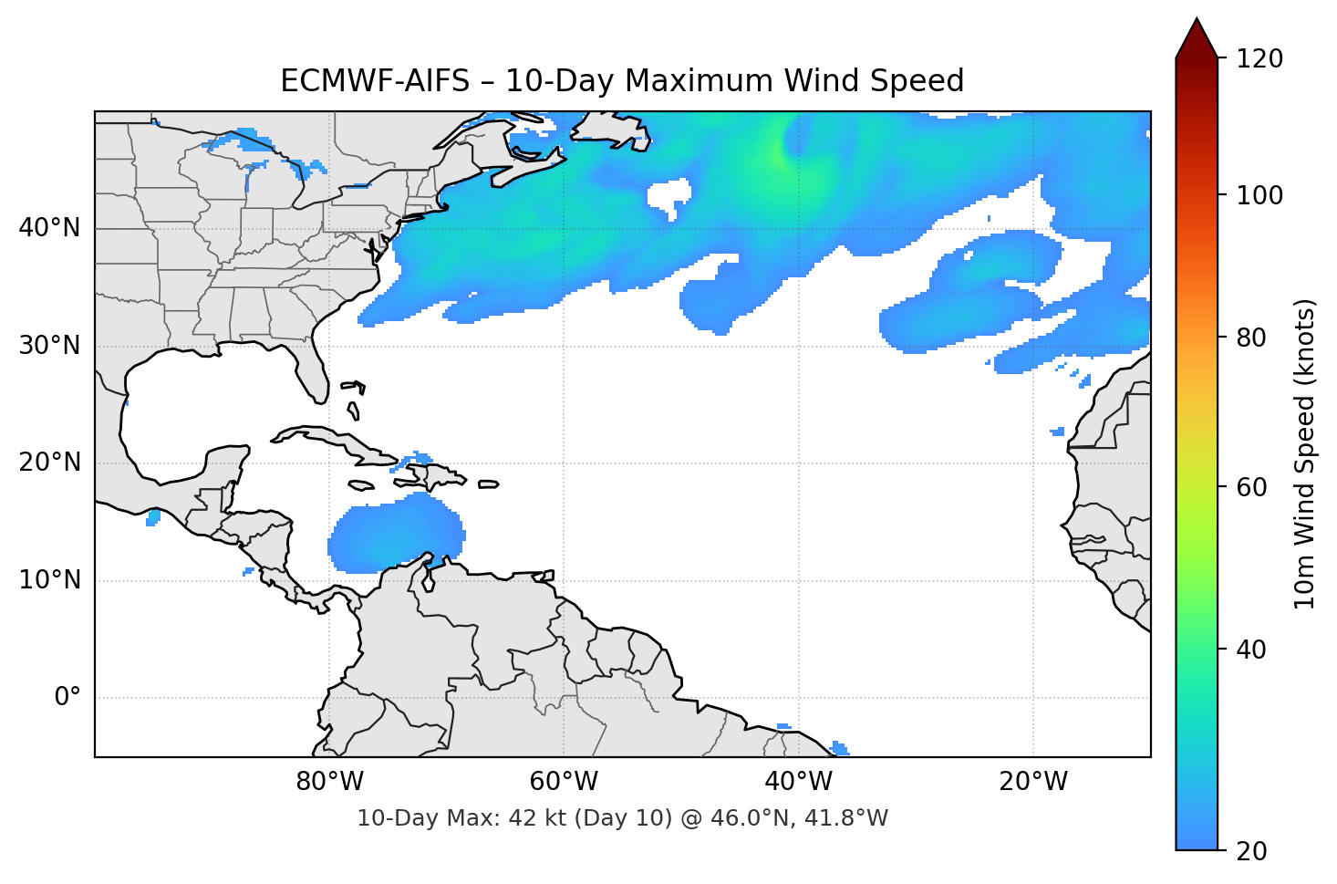 ECMWF-AIFS 10-Day Max