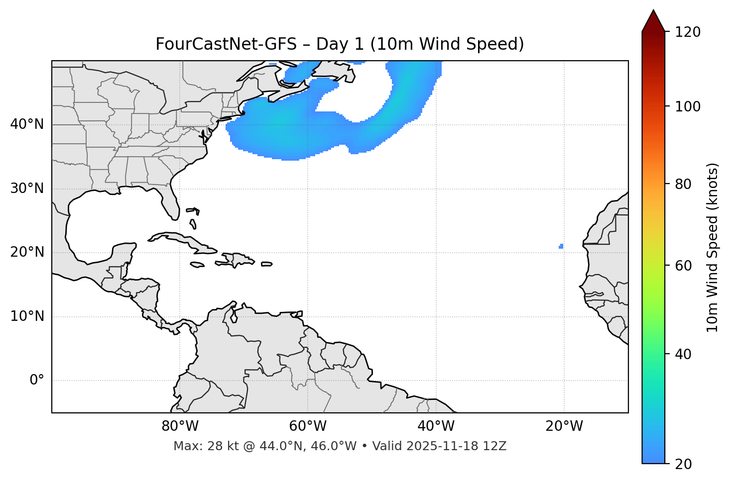 FourCastNet-GFS - Day 01