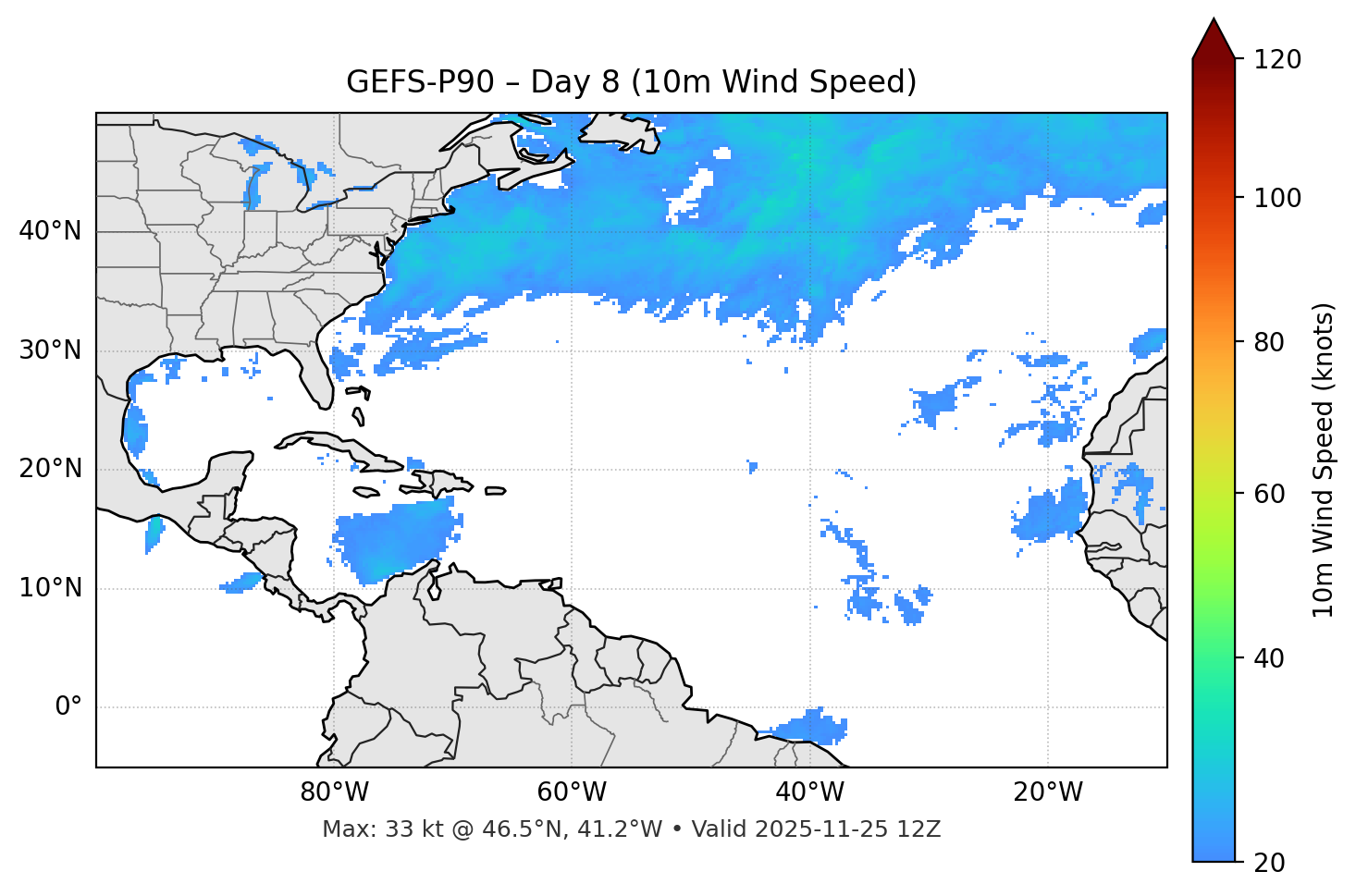 GEFS-P90 - Day 08