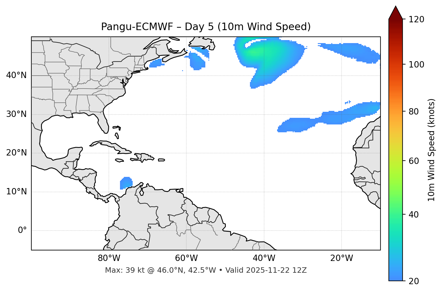 Pangu-ECMWF - Day 05