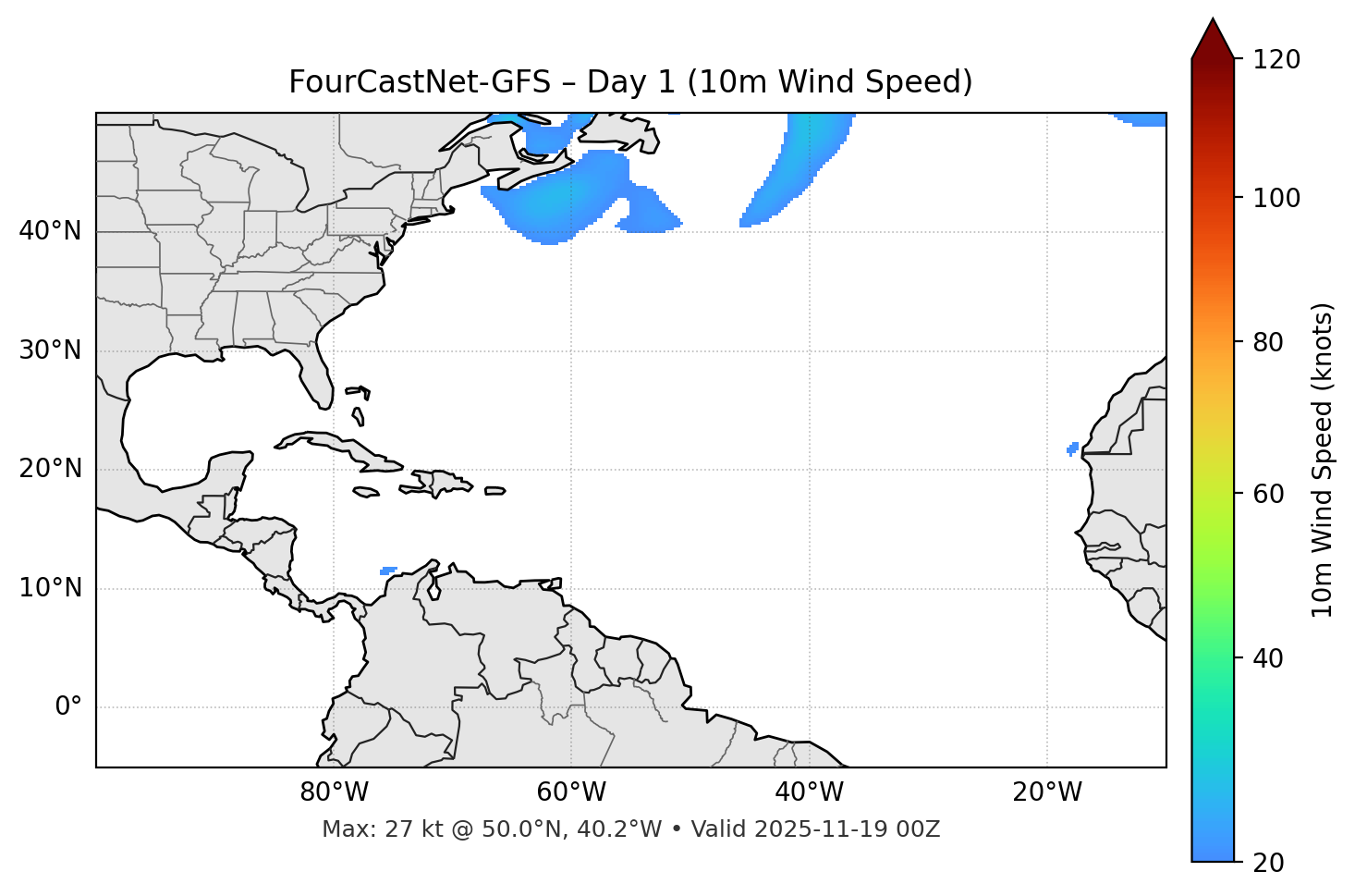 FourCastNet-GFS - Day 01