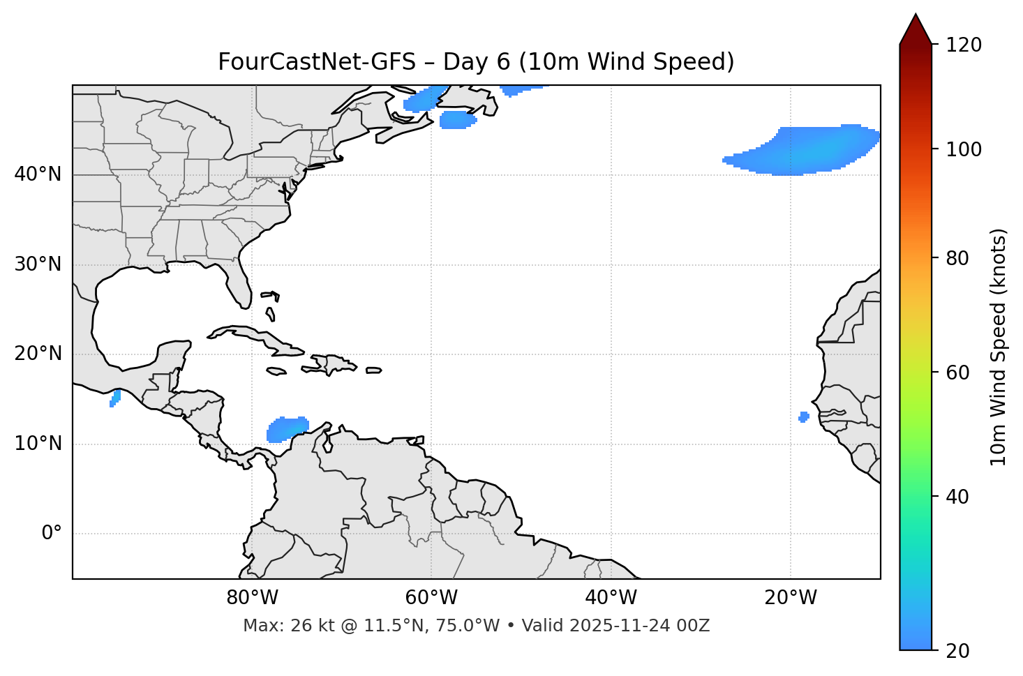 FourCastNet-GFS - Day 06