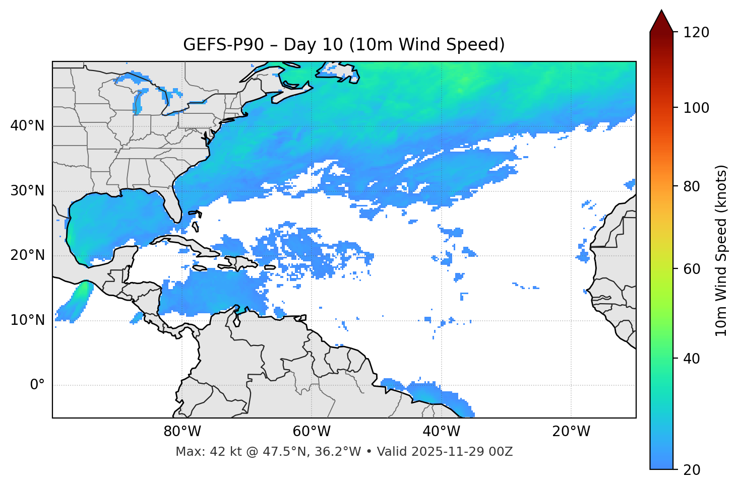 GEFS-P90 - Day 10