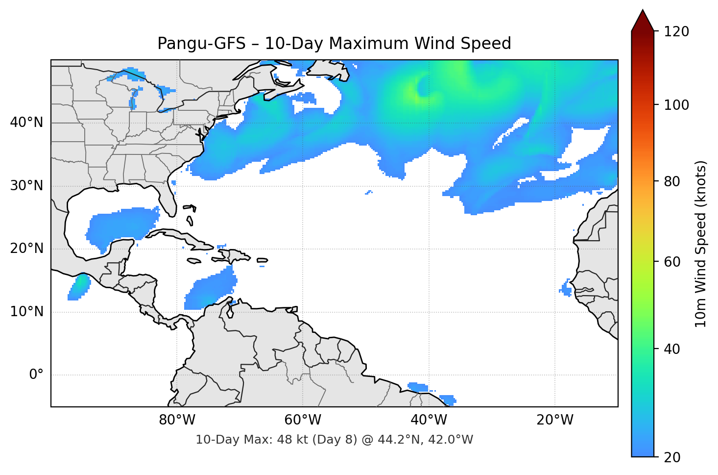 Pangu-GFS 10-Day Max