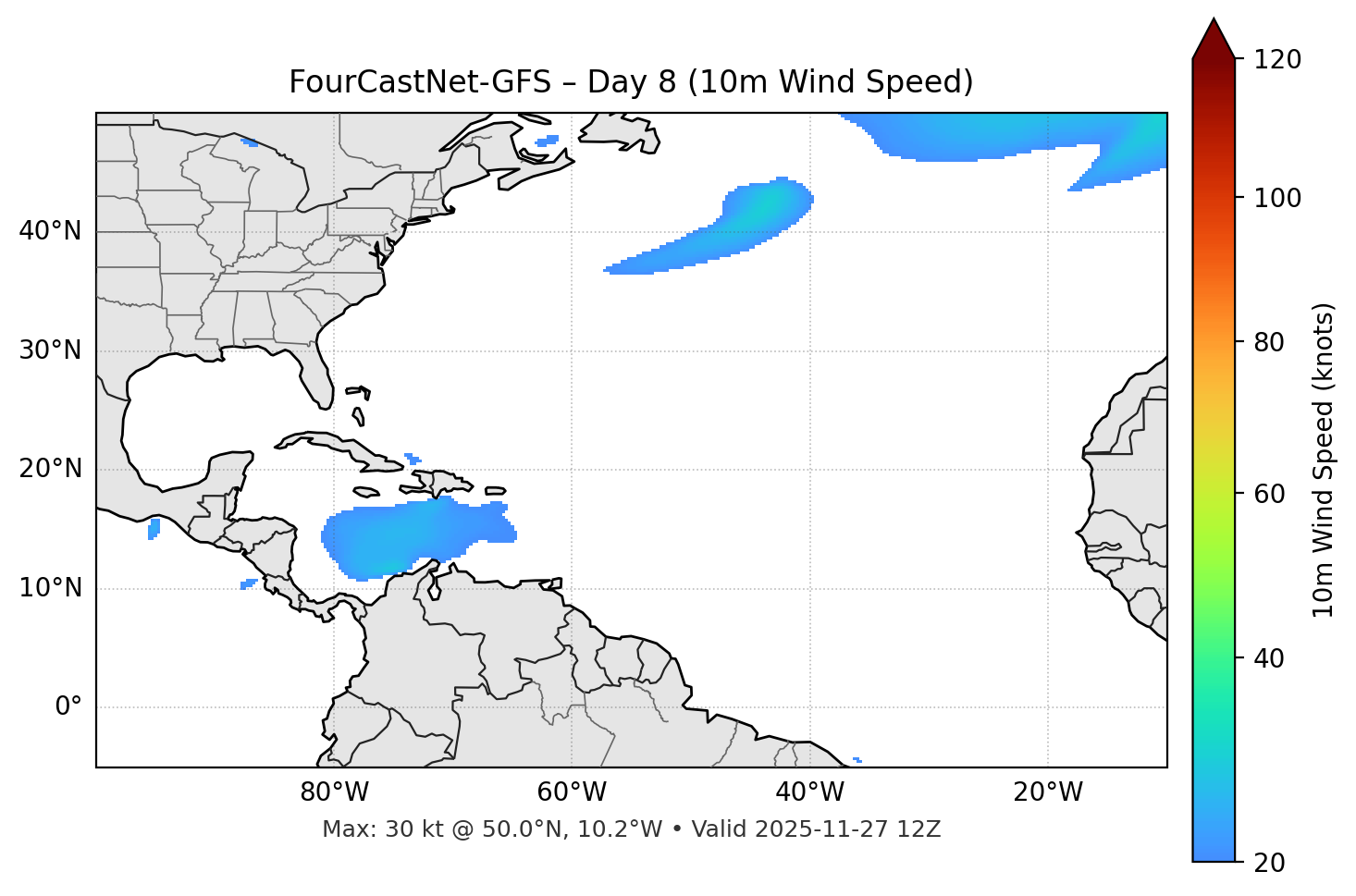 FourCastNet-GFS - Day 08
