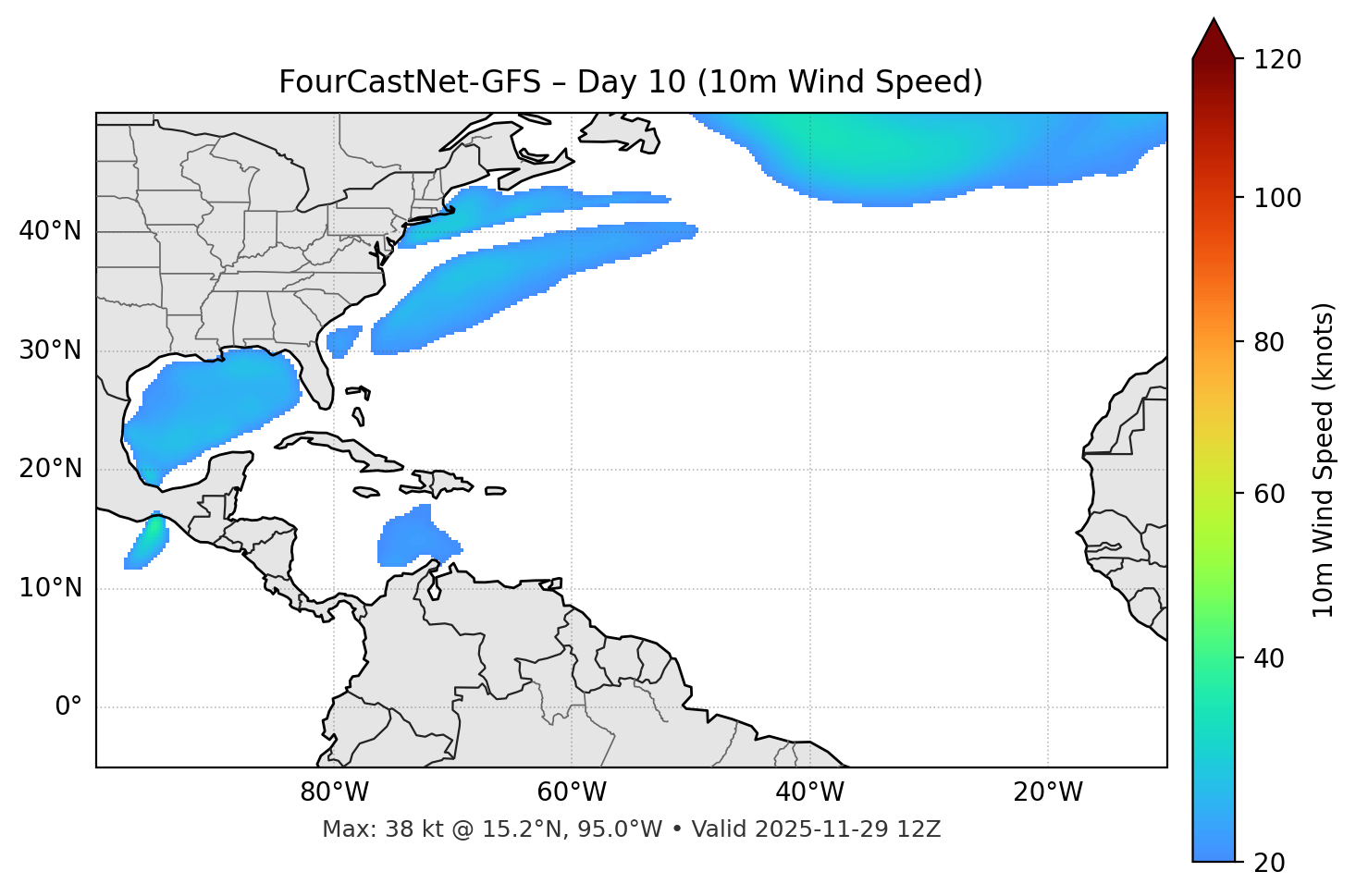 FourCastNet-GFS - Day 10