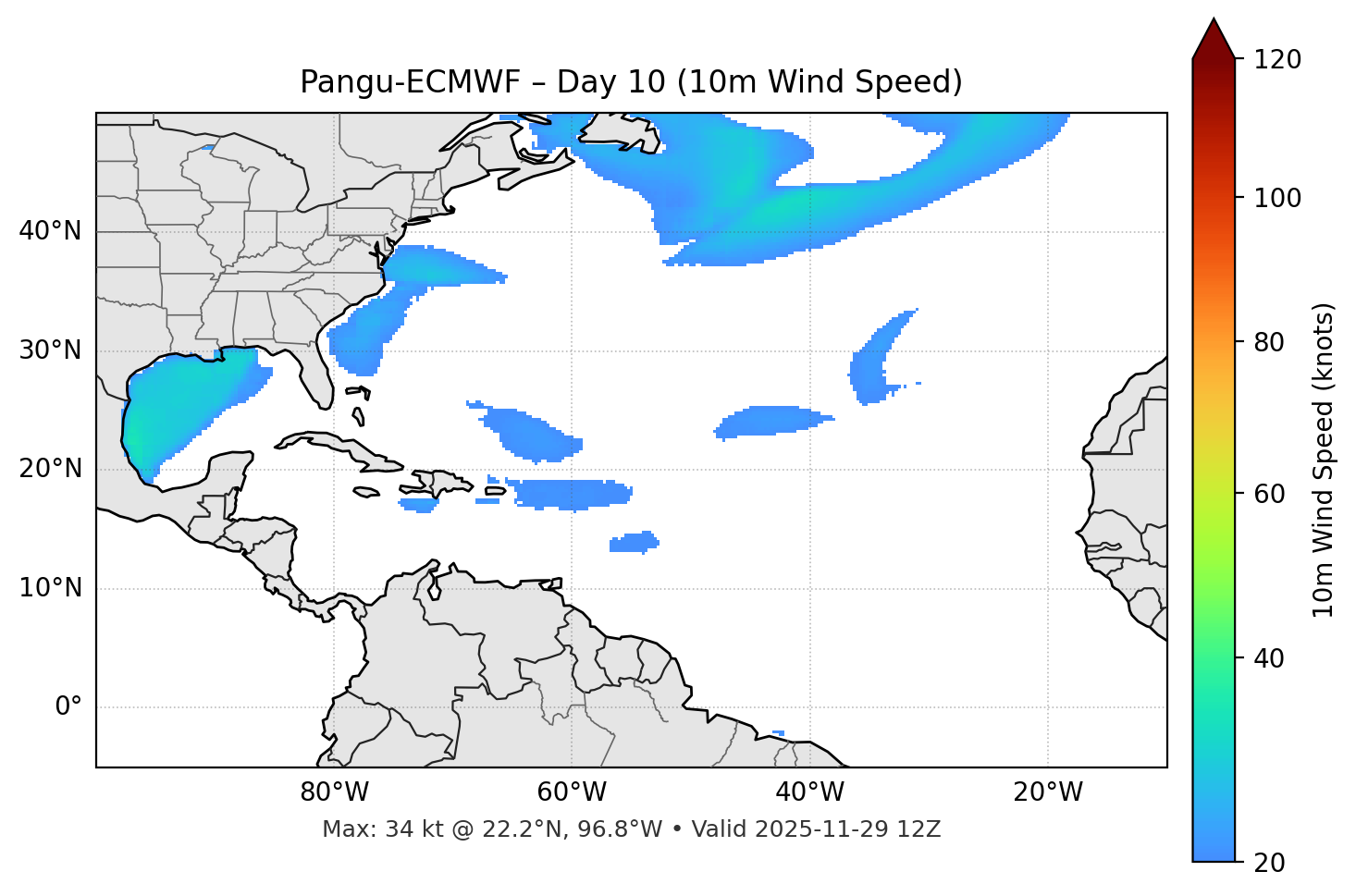 Pangu-ECMWF - Day 10