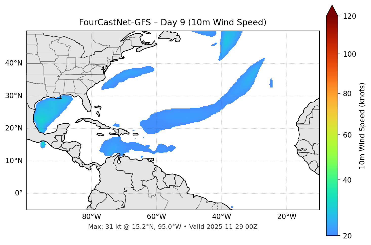 FourCastNet-GFS - Day 09