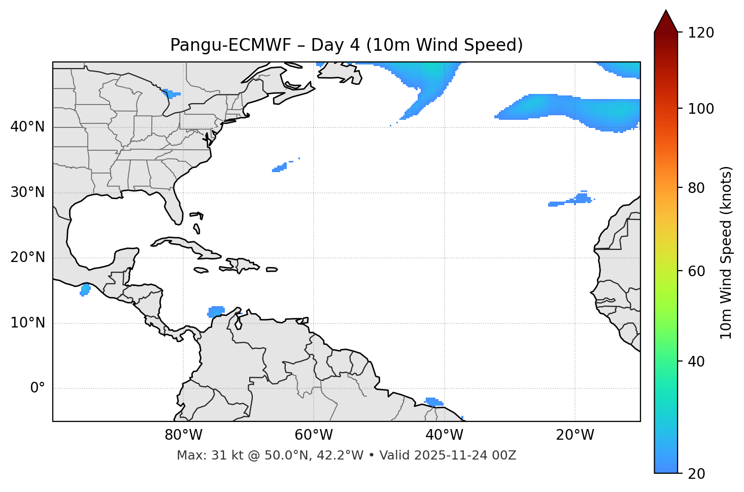 Pangu-ECMWF - Day 04