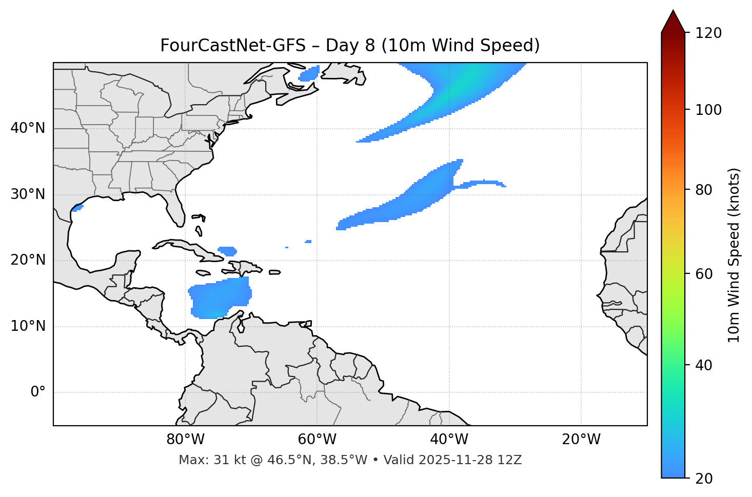 FourCastNet-GFS - Day 08