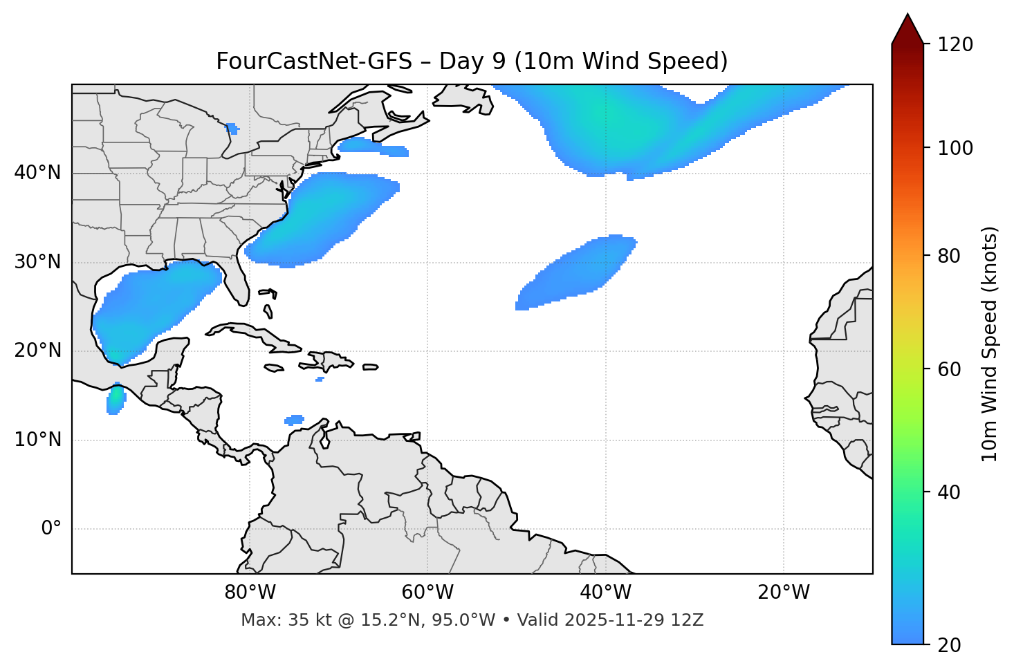 FourCastNet-GFS - Day 09