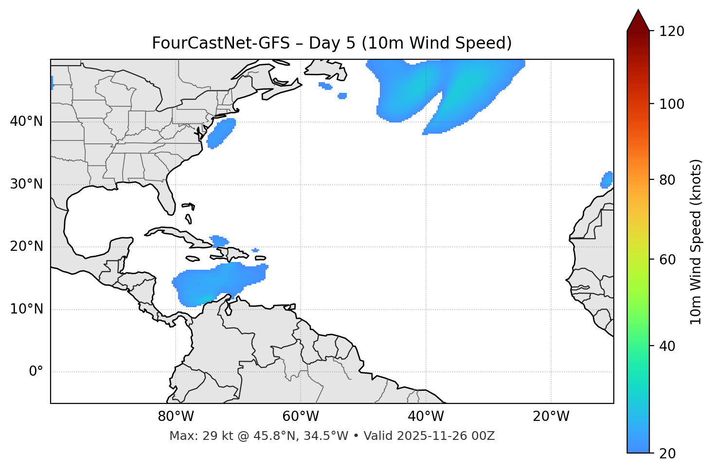 FourCastNet-GFS - Day 05