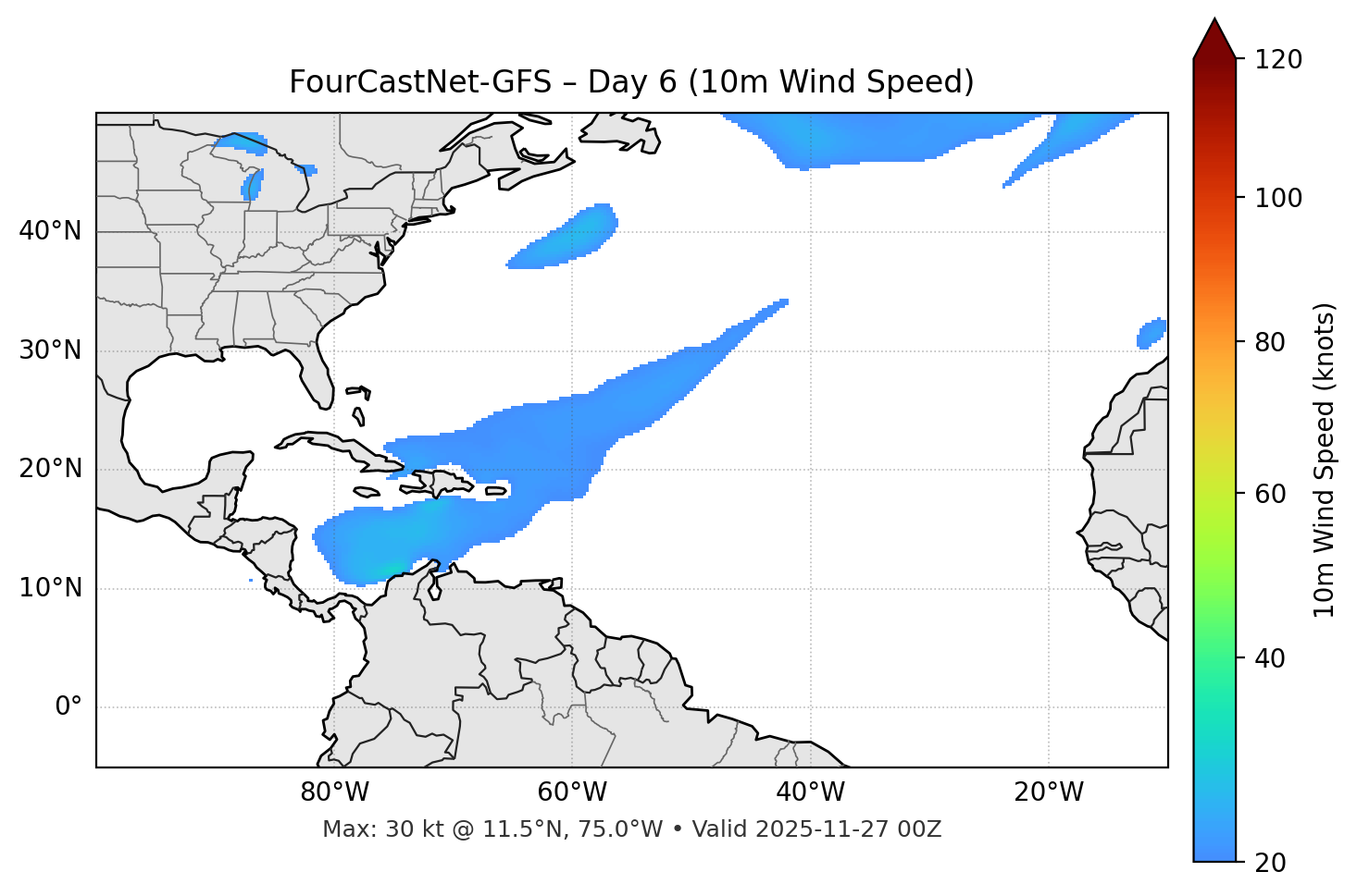 FourCastNet-GFS - Day 06