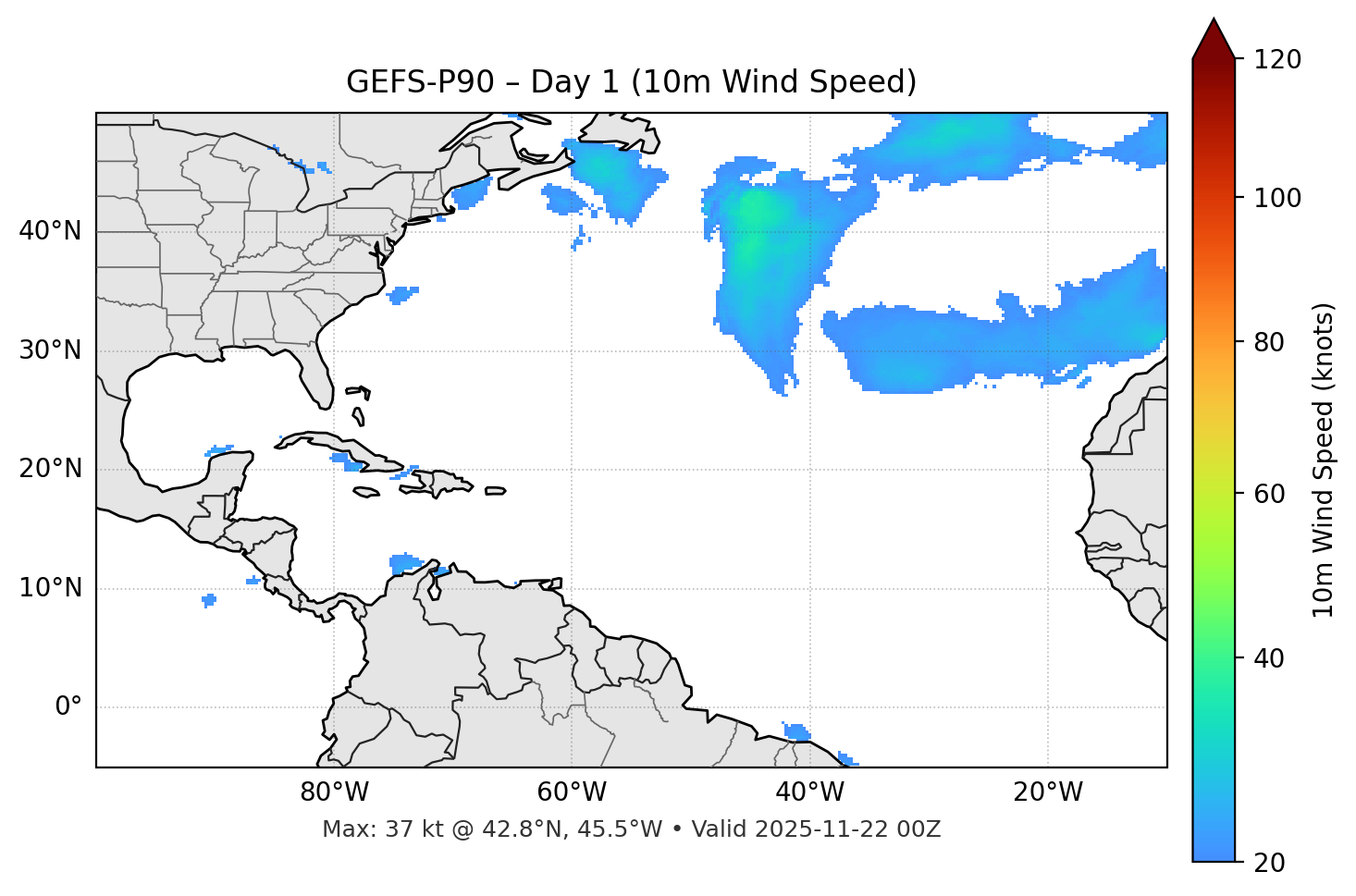 GEFS-P90 - Day 01